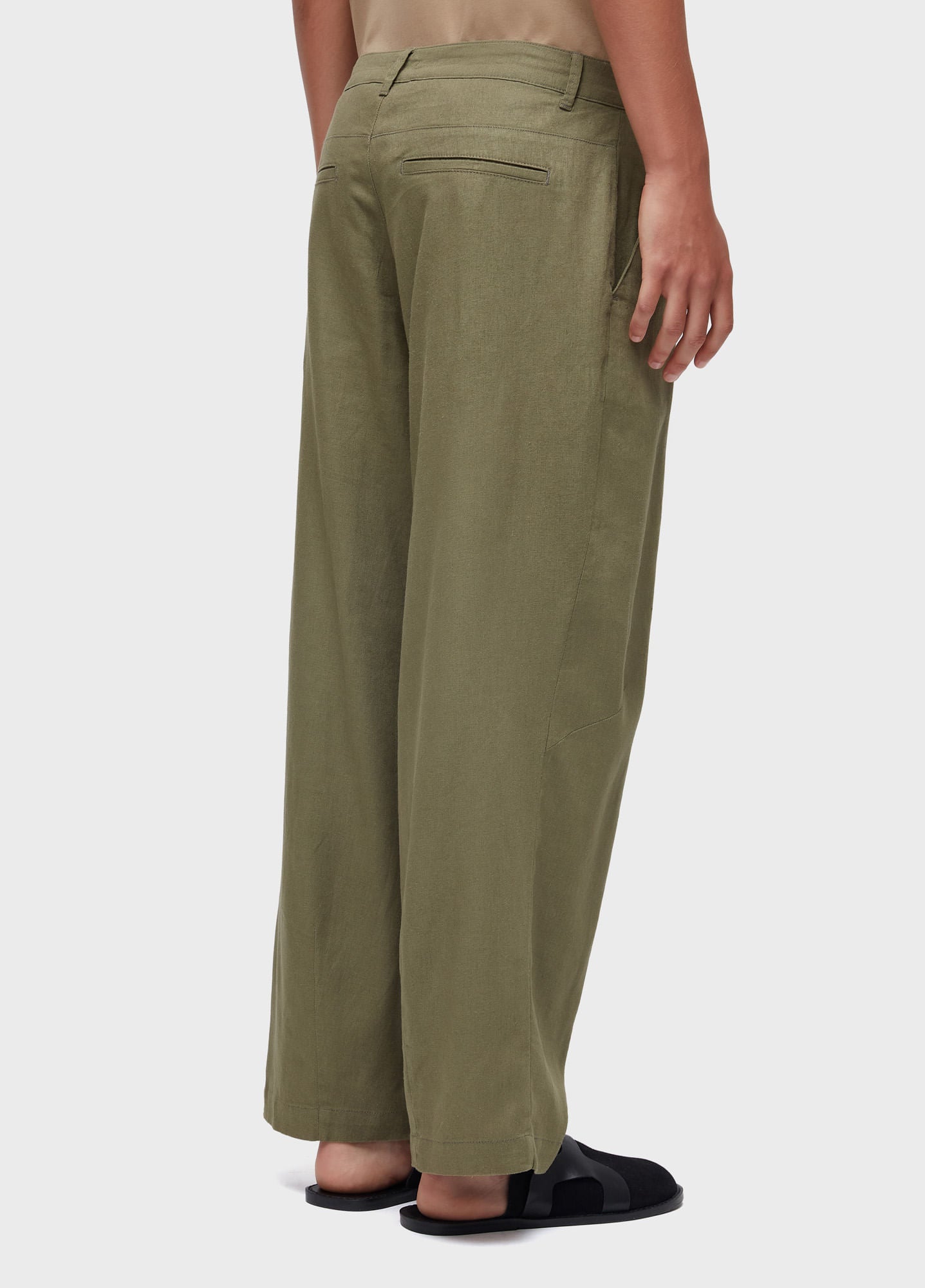 CALÇA LINEN PALMEIRA ARABESCOS
