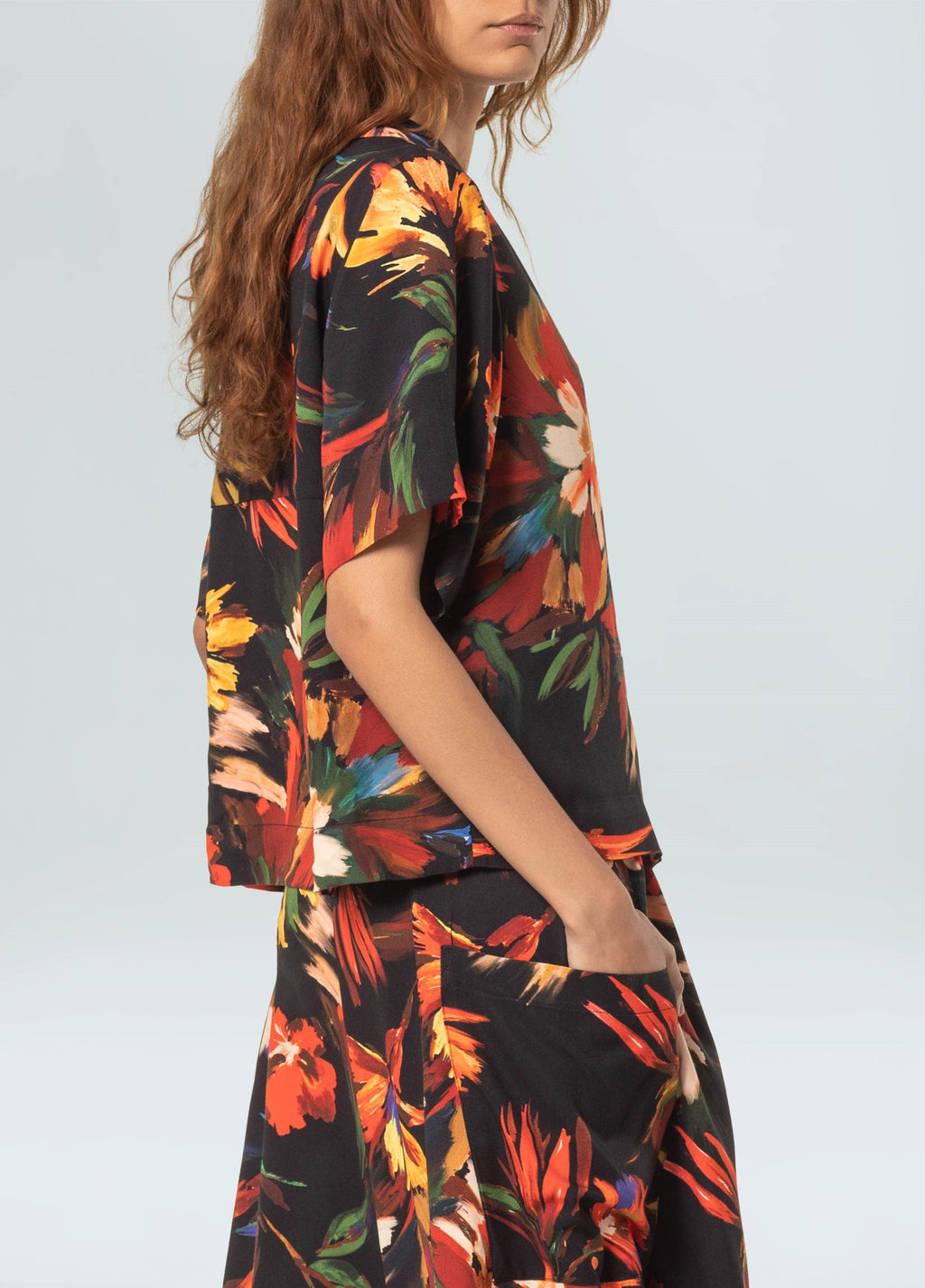 CAMISA LOOSE MOON GARDEN