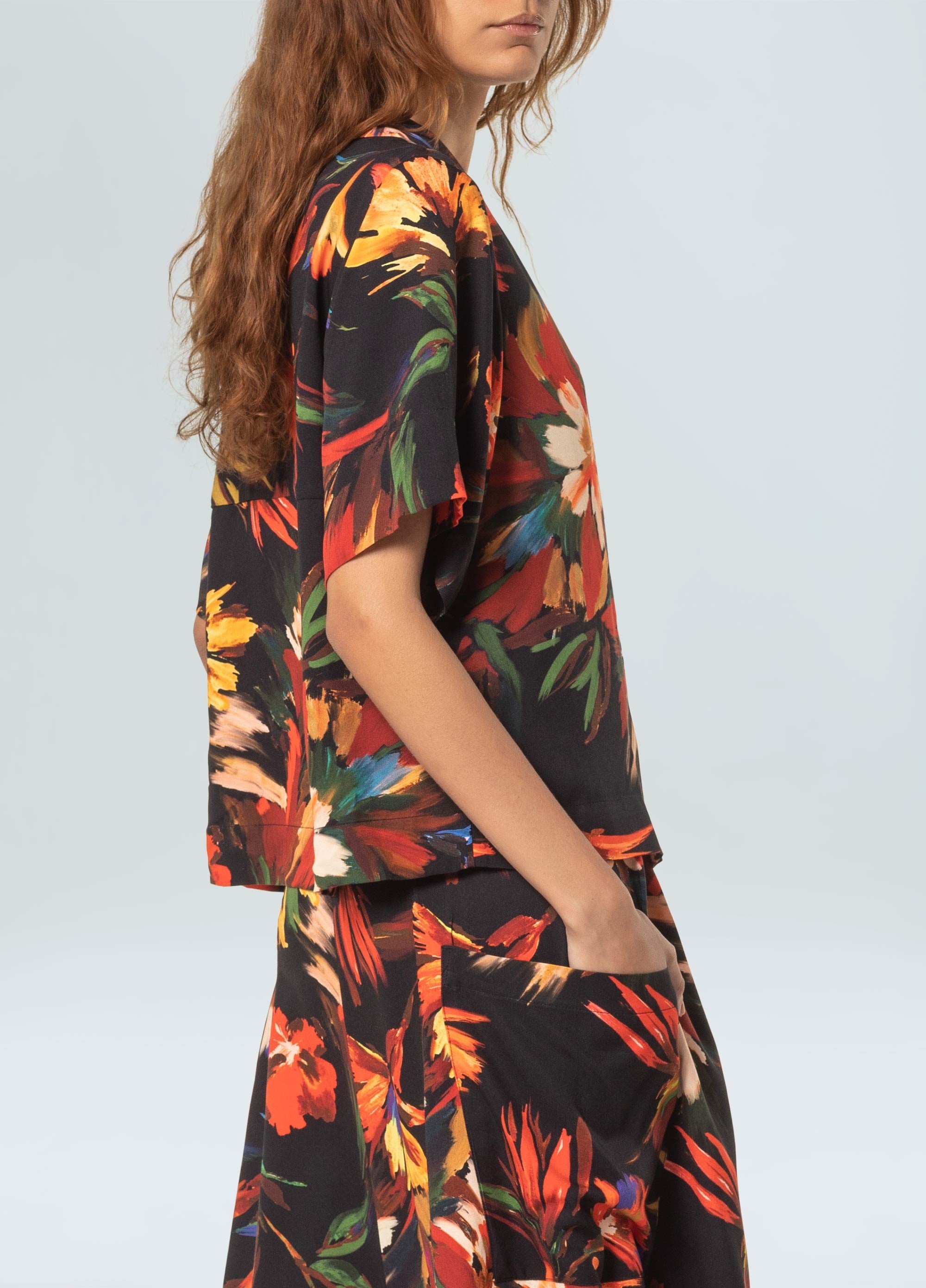CAMISA LOOSE MOON GARDEN