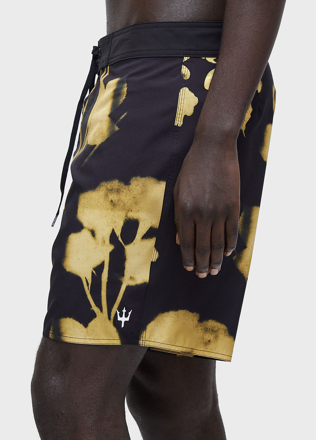 BERMUDA SURF ROSE GEMA PRETO/AMARELO
