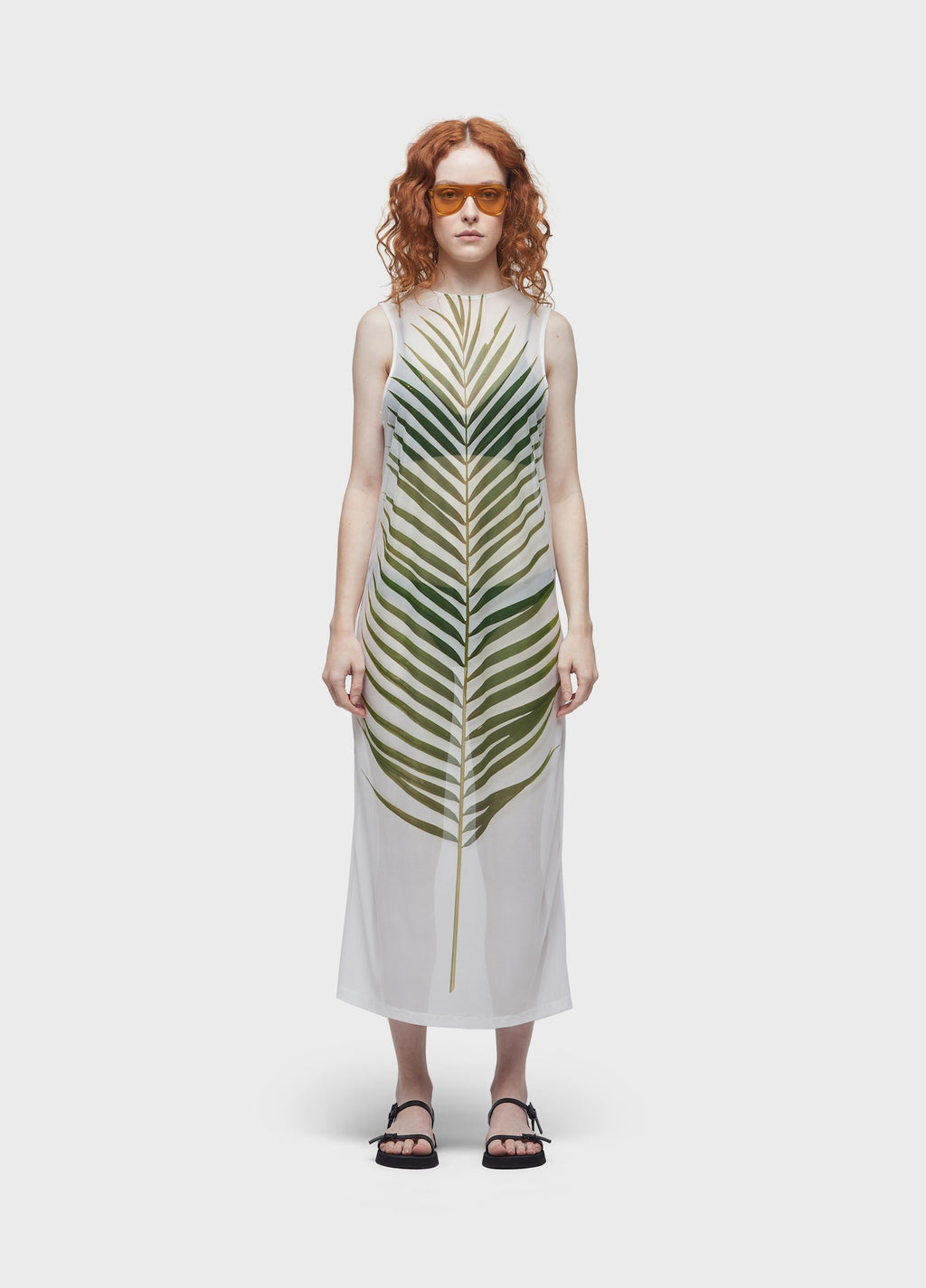 VESTIDO SLEEVELESS TULE PALMEIRA