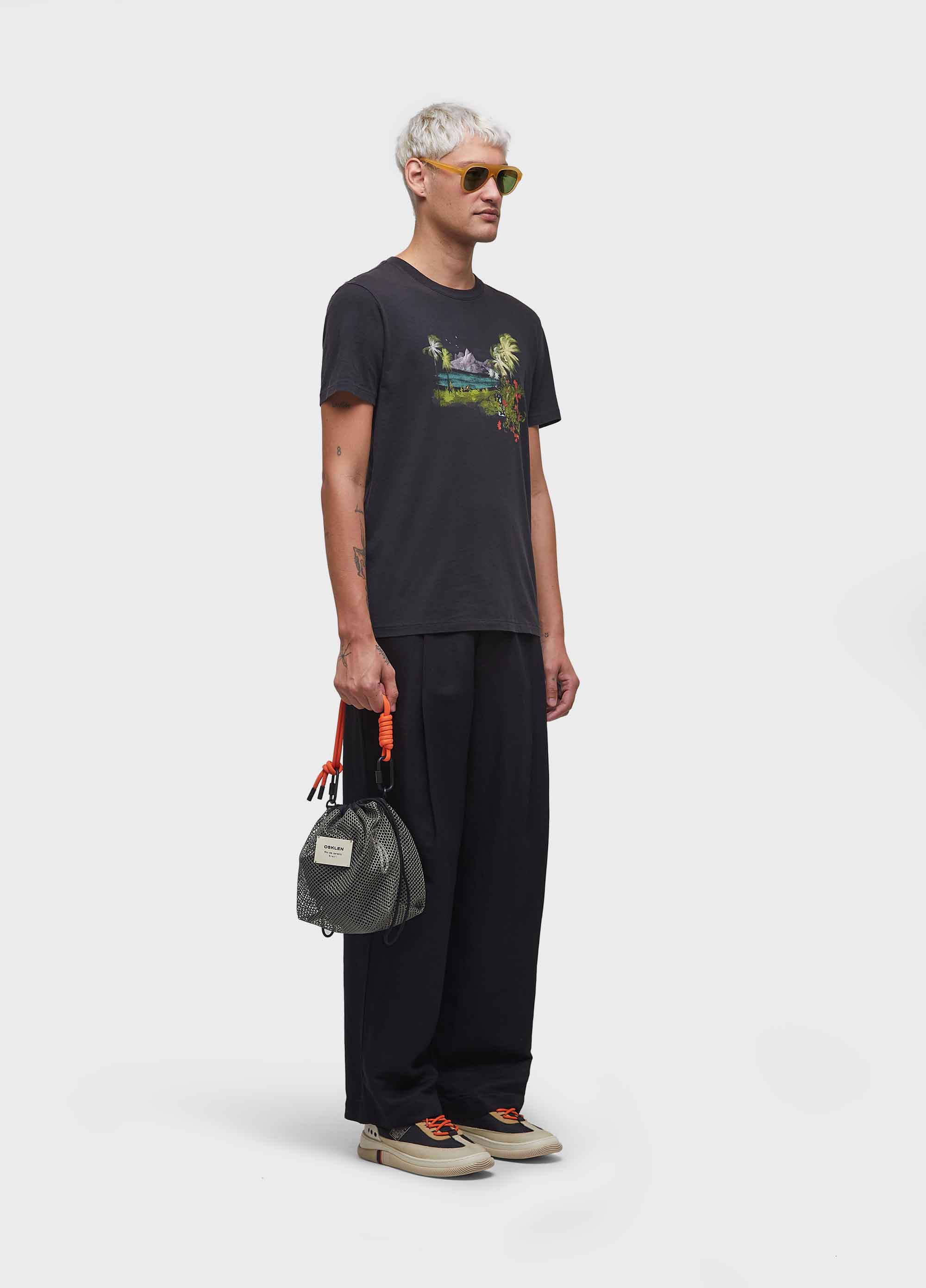 T-SHIRT SOFT USED RIO MC PRETO