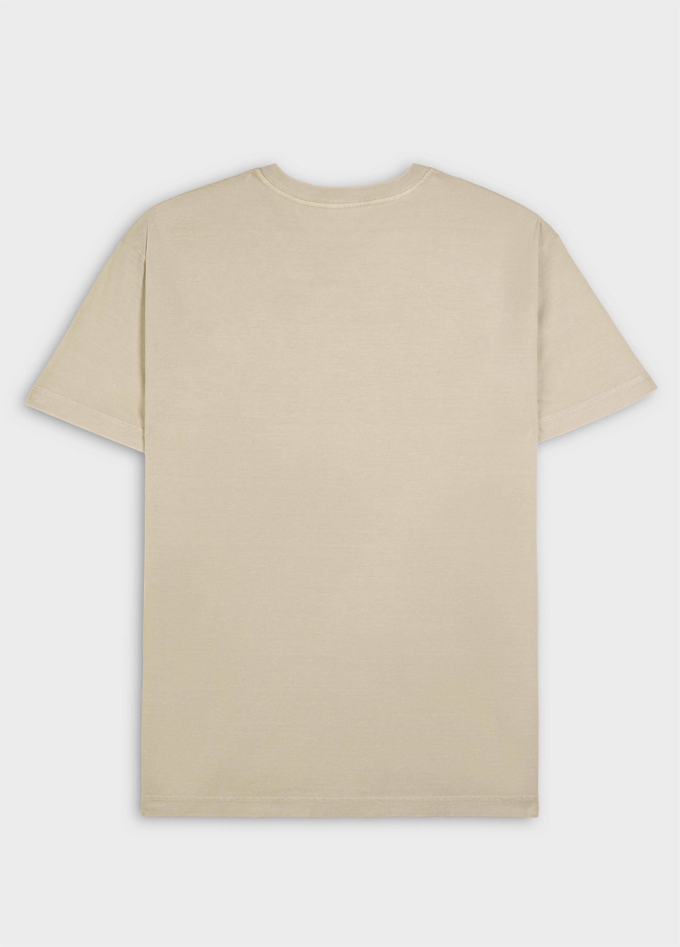 T-SHIRT REGULAR STONE YELLOW BUG