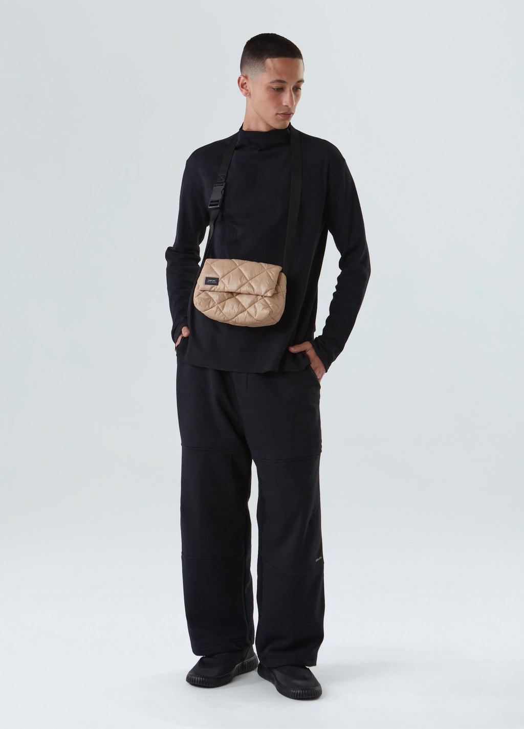 BOLSA SMALL NYLON CROSSBODY MATELASSE