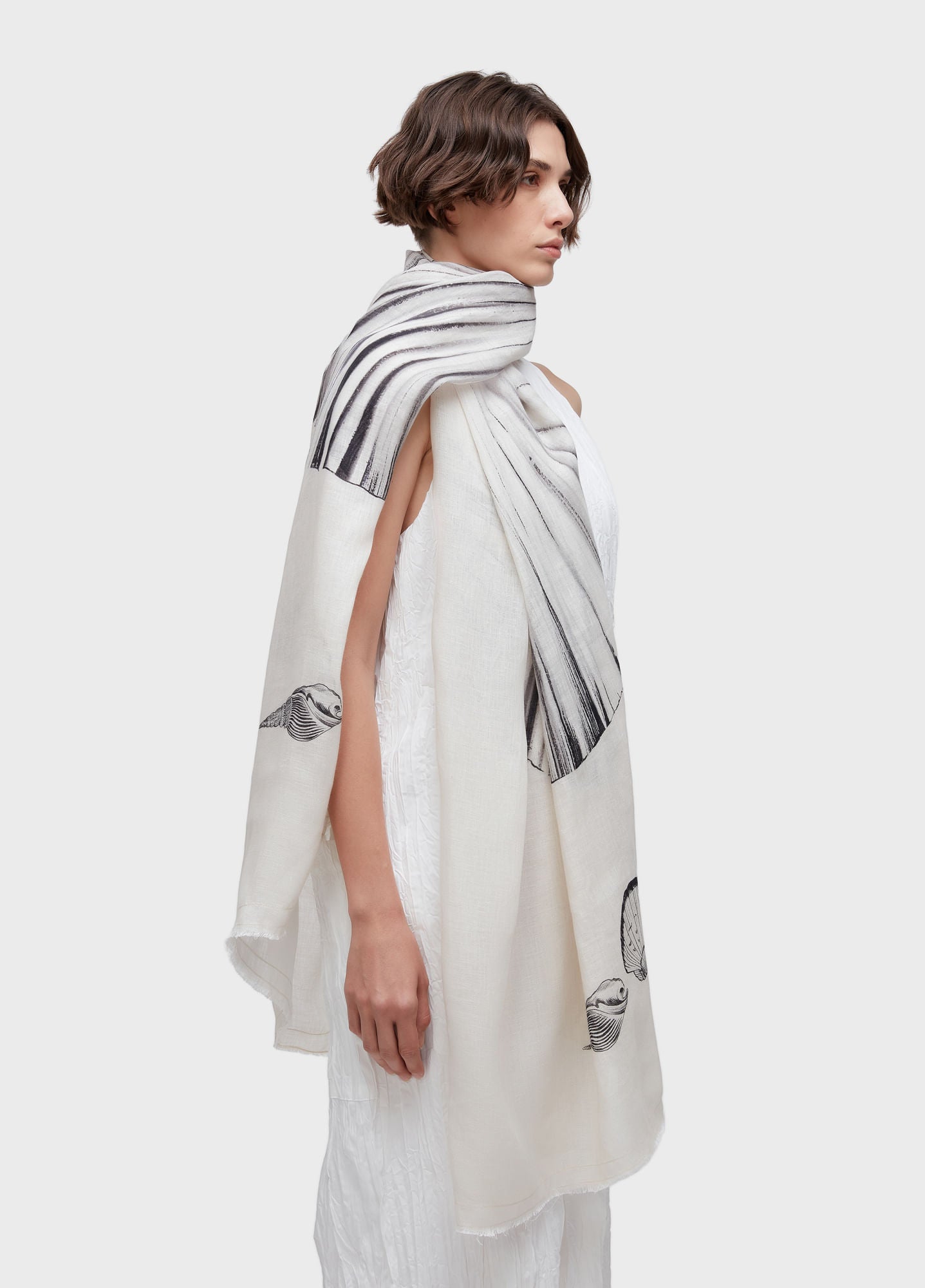 LENCO CONCHA DUO OFF-WHITE/PRETO
