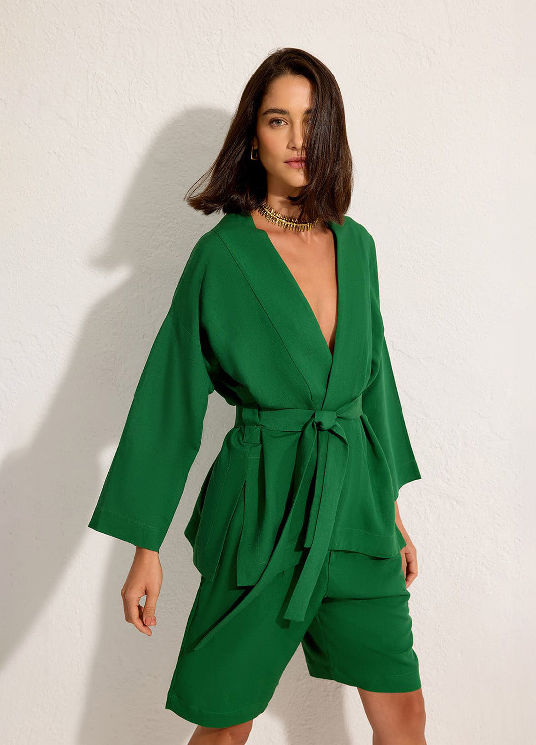 KIMONO NEW VERDE INHOTIM