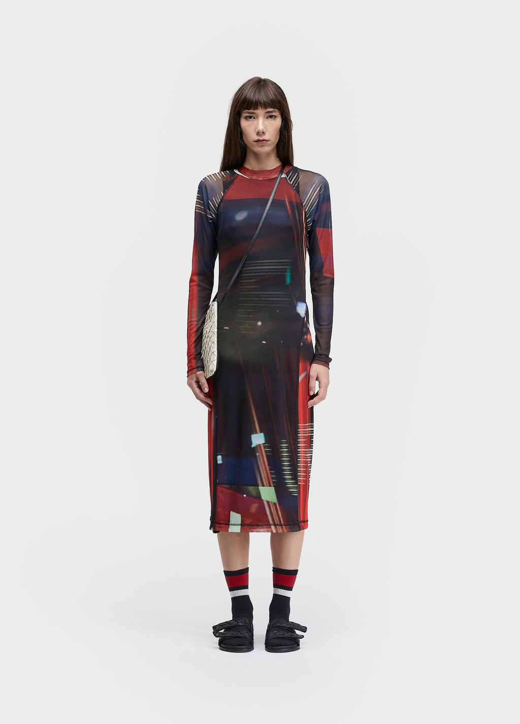 VESTIDO ML TULE SURFING THE CITY