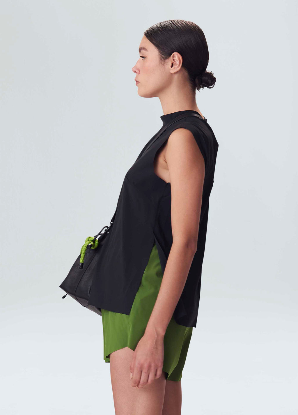 BLUSA SUPERLIGHT GOLA PRETO