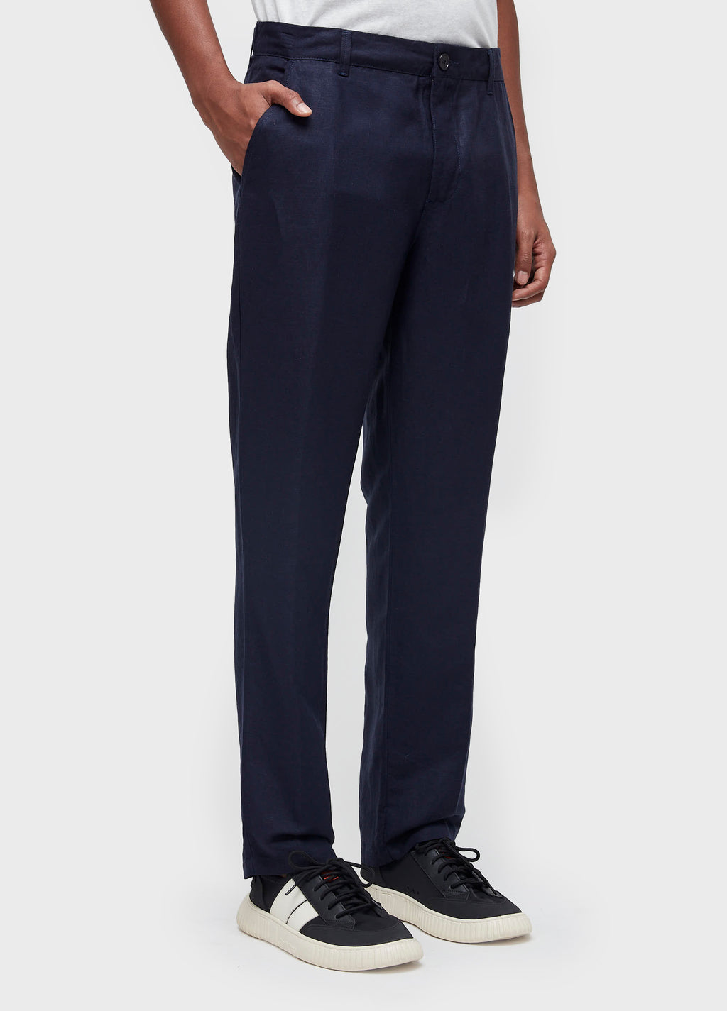 CALCA ALFAIATARIA FLUID LINEN