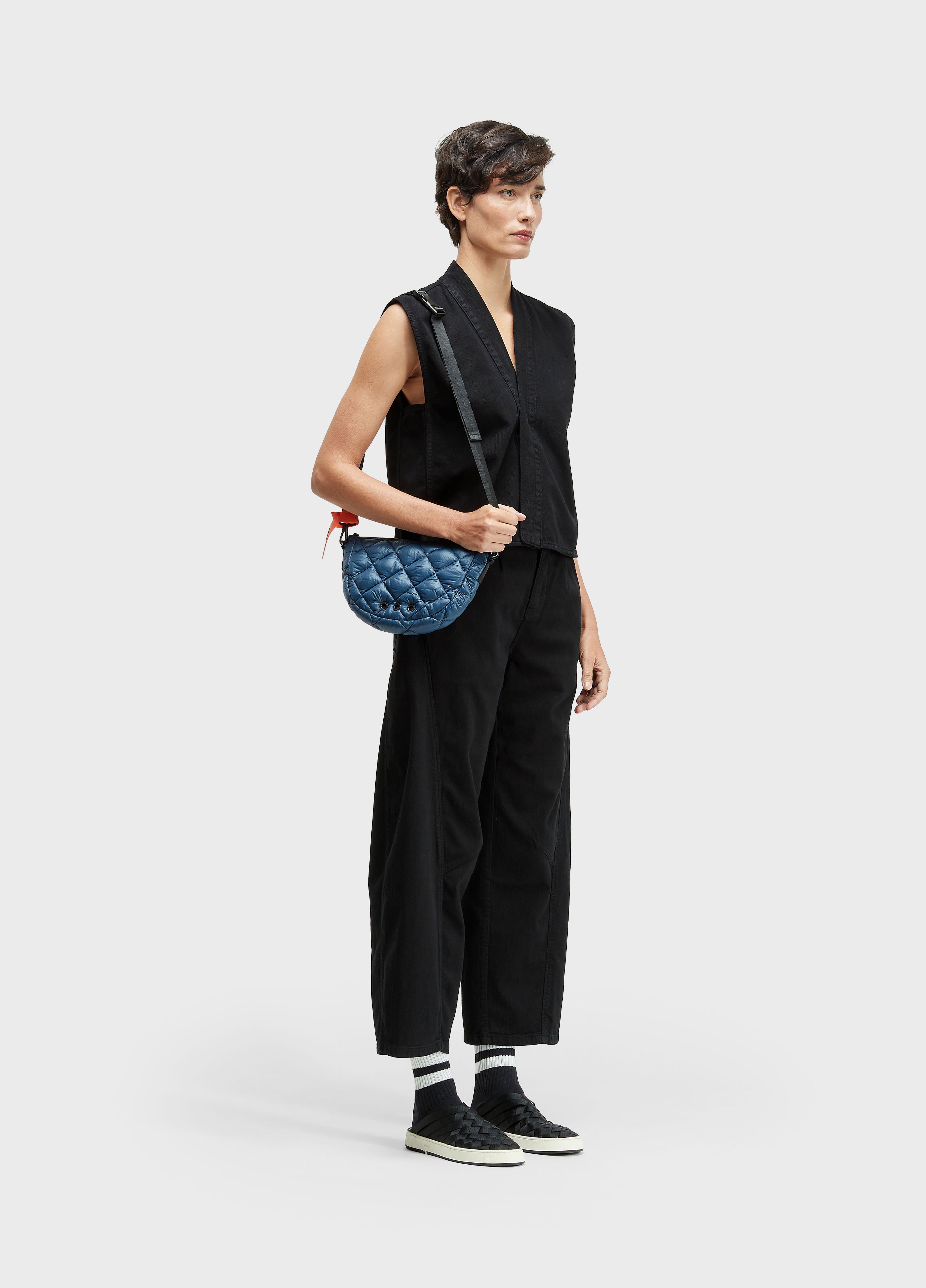 BOLSA MINI ANDIROBA NYLON MATELASSE