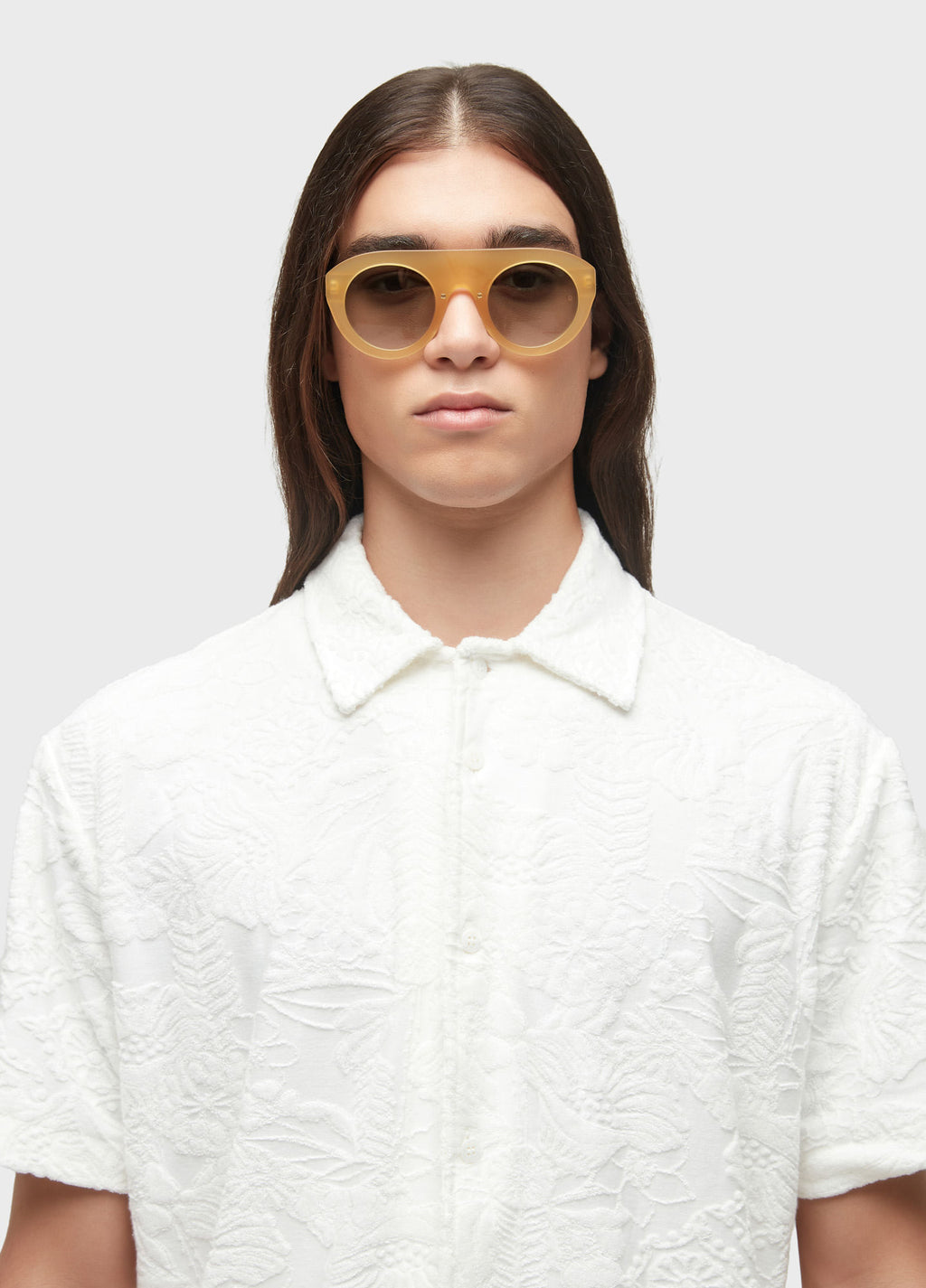 CAMISA NATURE JACQUARD ATOALHADO MC