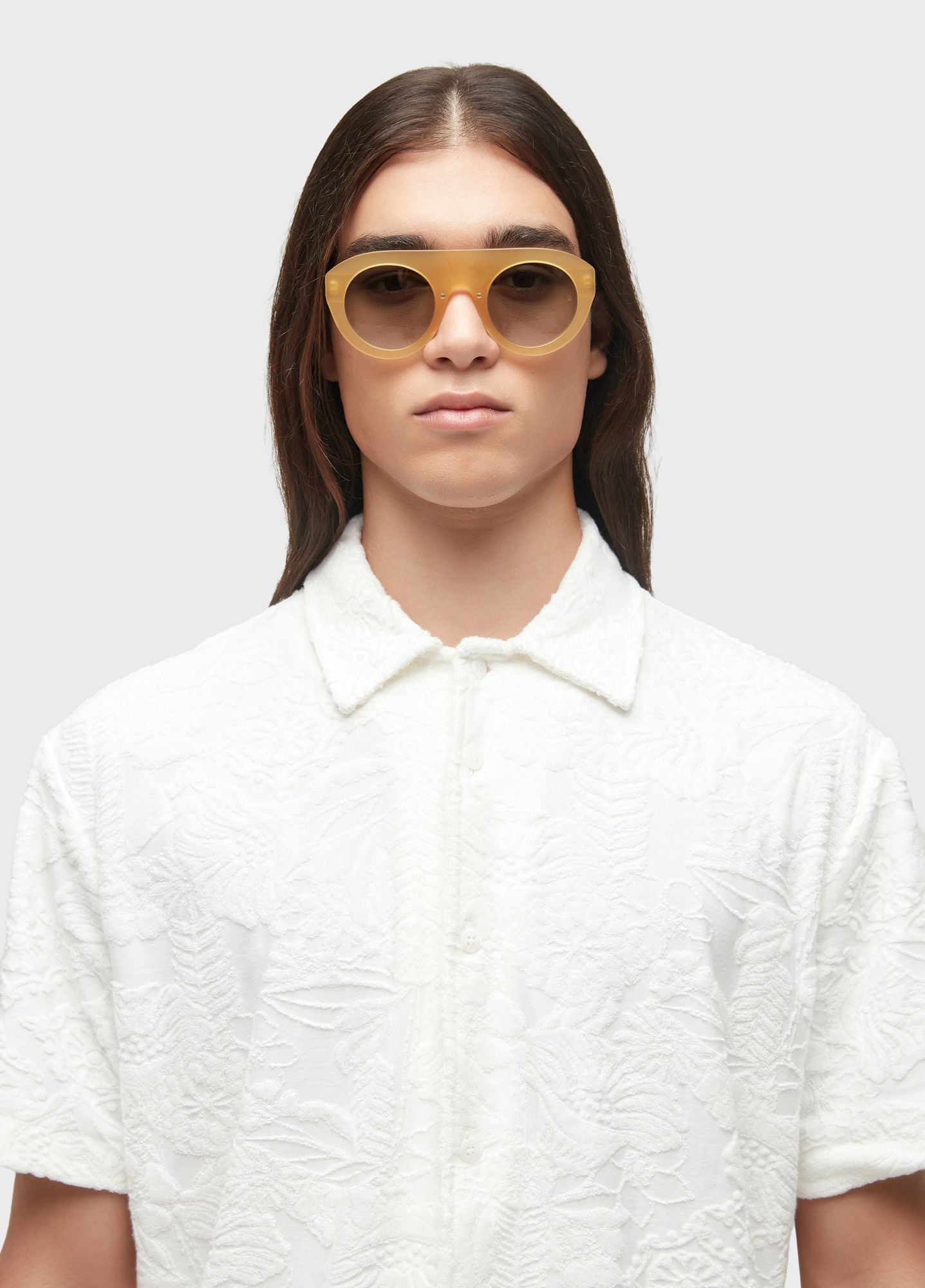 CAMISA NATURE JACQUARD ATOALHADO MC