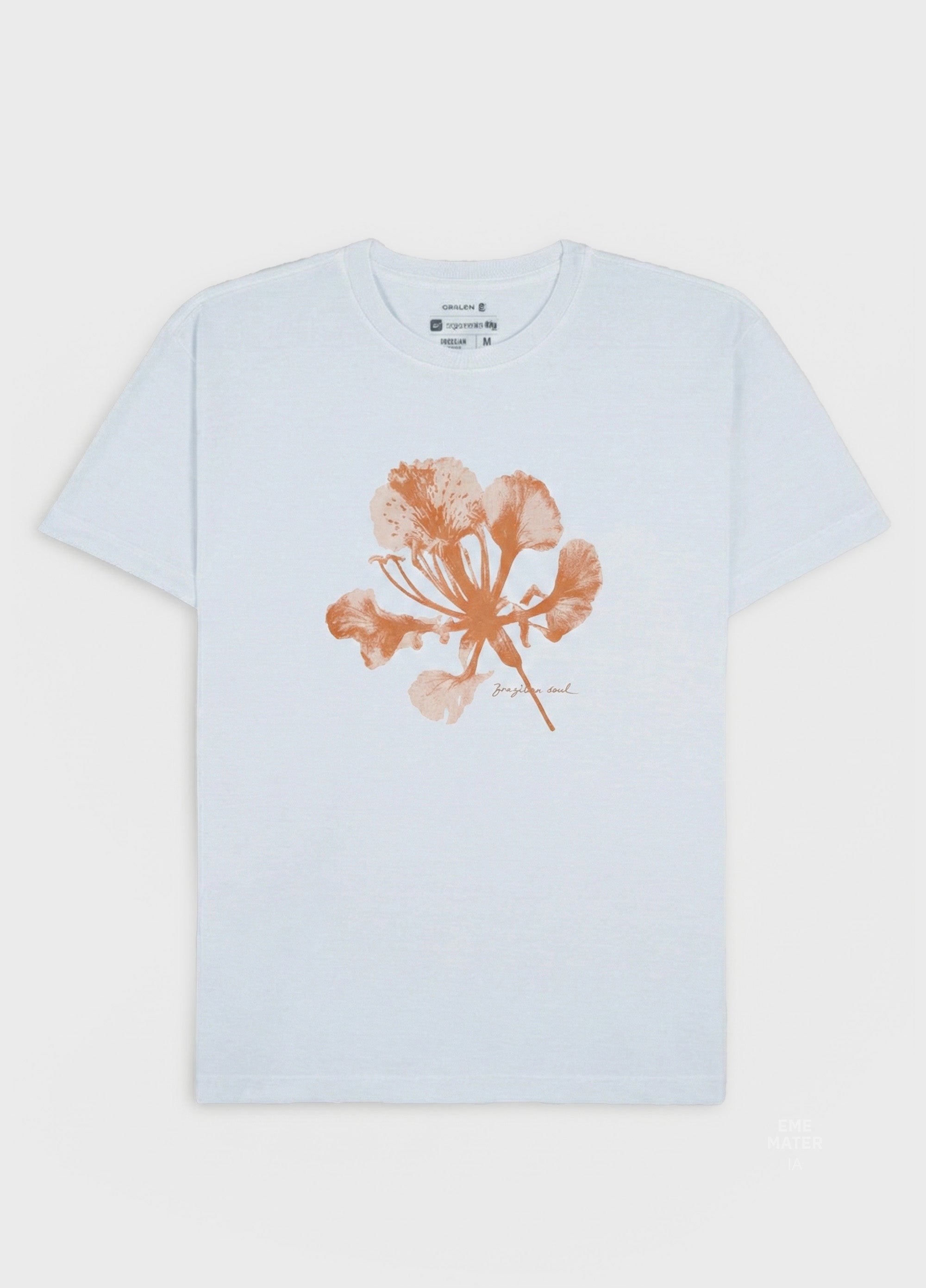 T-SHIRT STONE FLAMBOYANT MC AZUL RIO