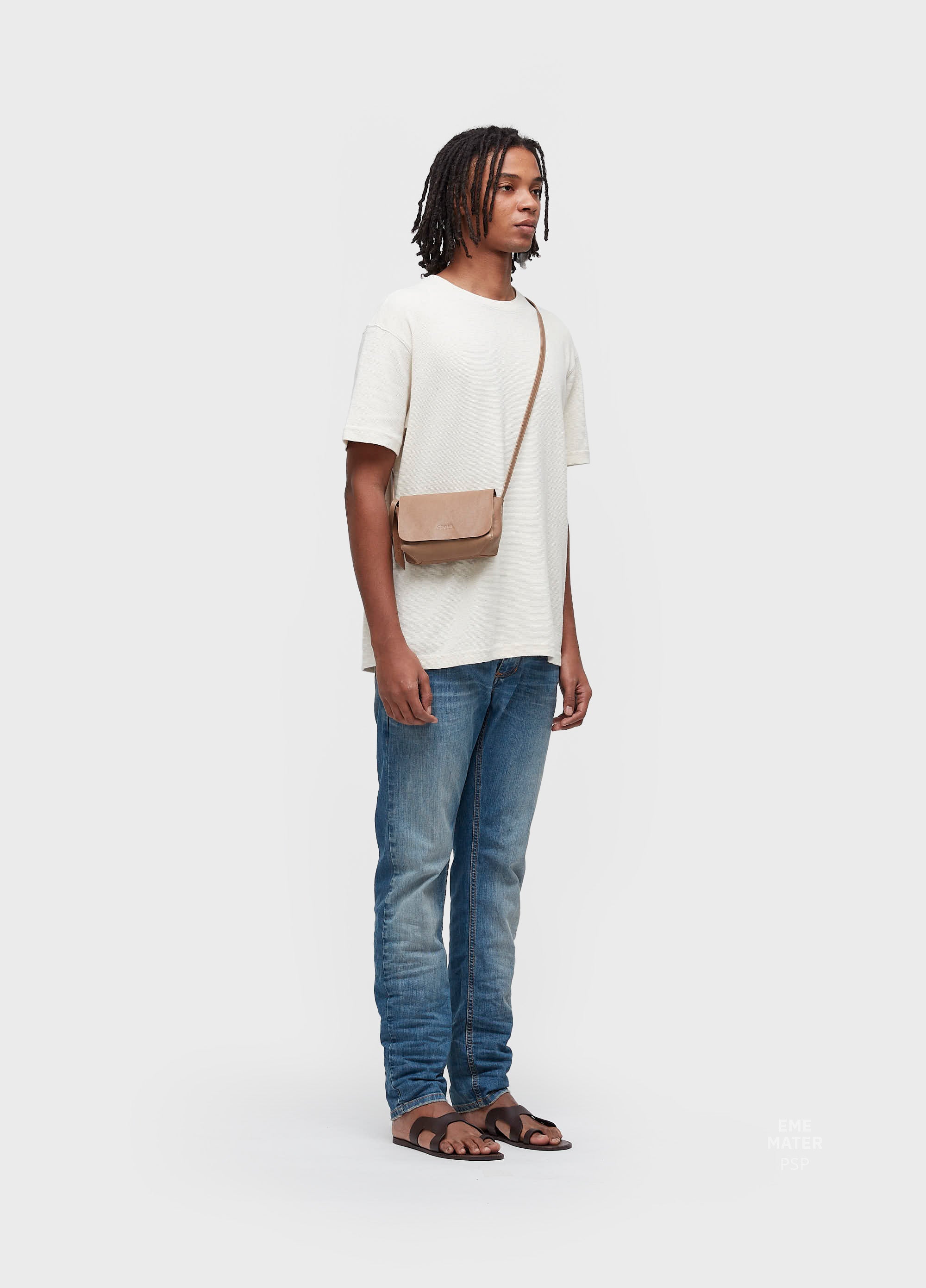 T-SHIRT DOUBLE OSK CONTRAST LINEN MC