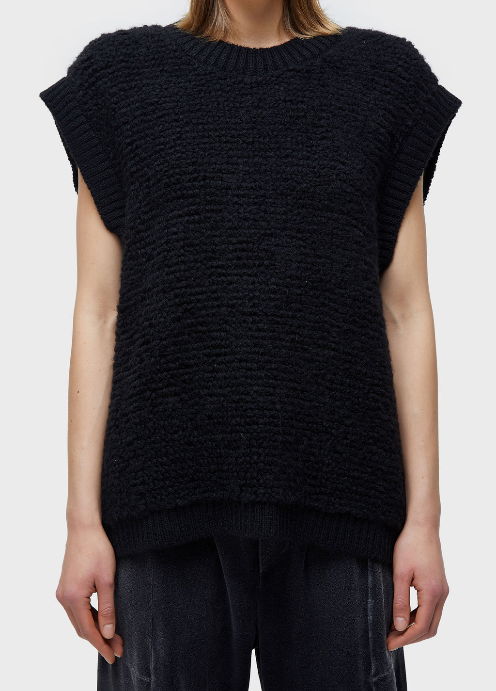 COLETE FURRY TRICOT PRETO