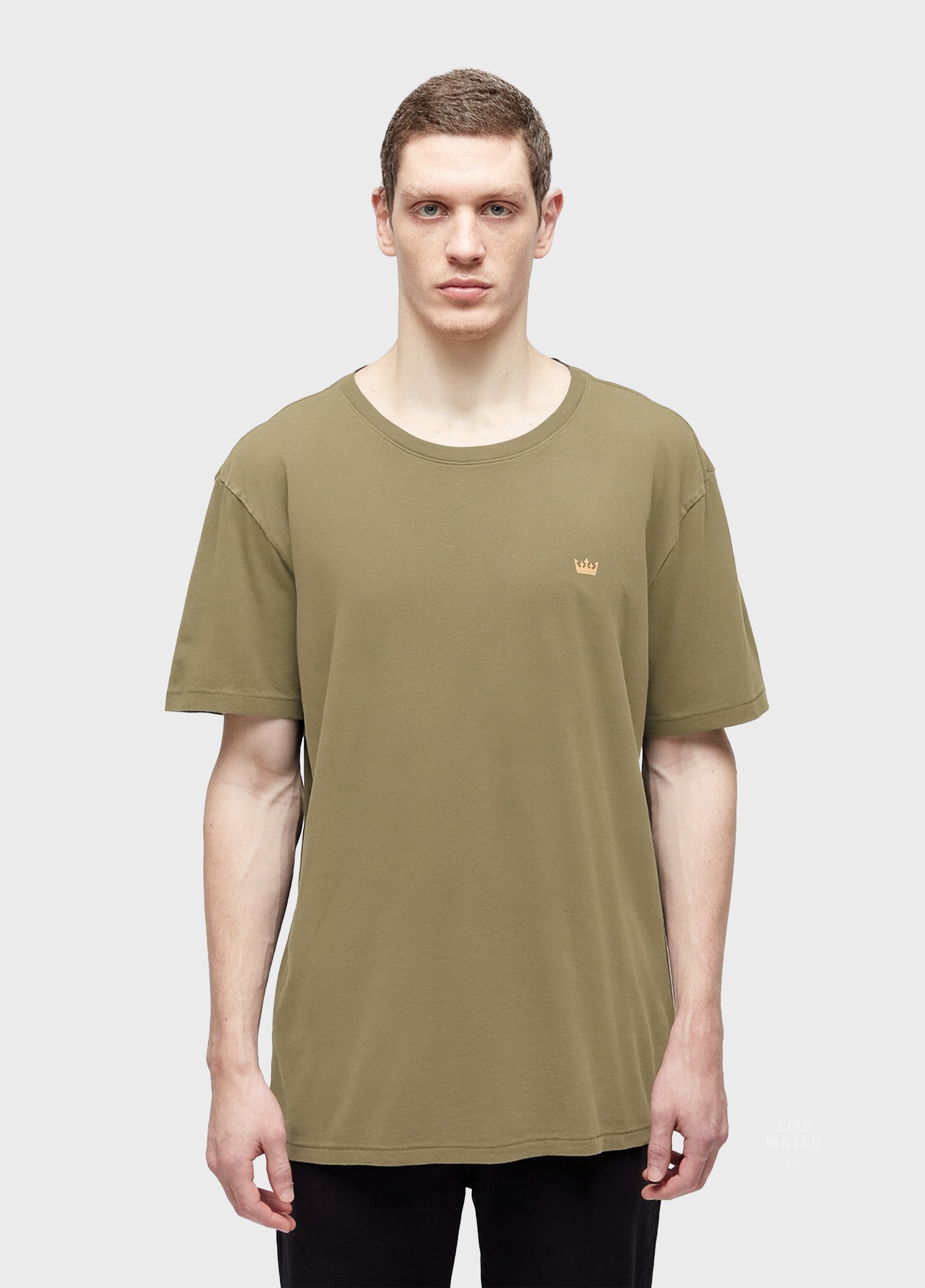 T-SHIRT SOFT USED GOLD CROWN MC