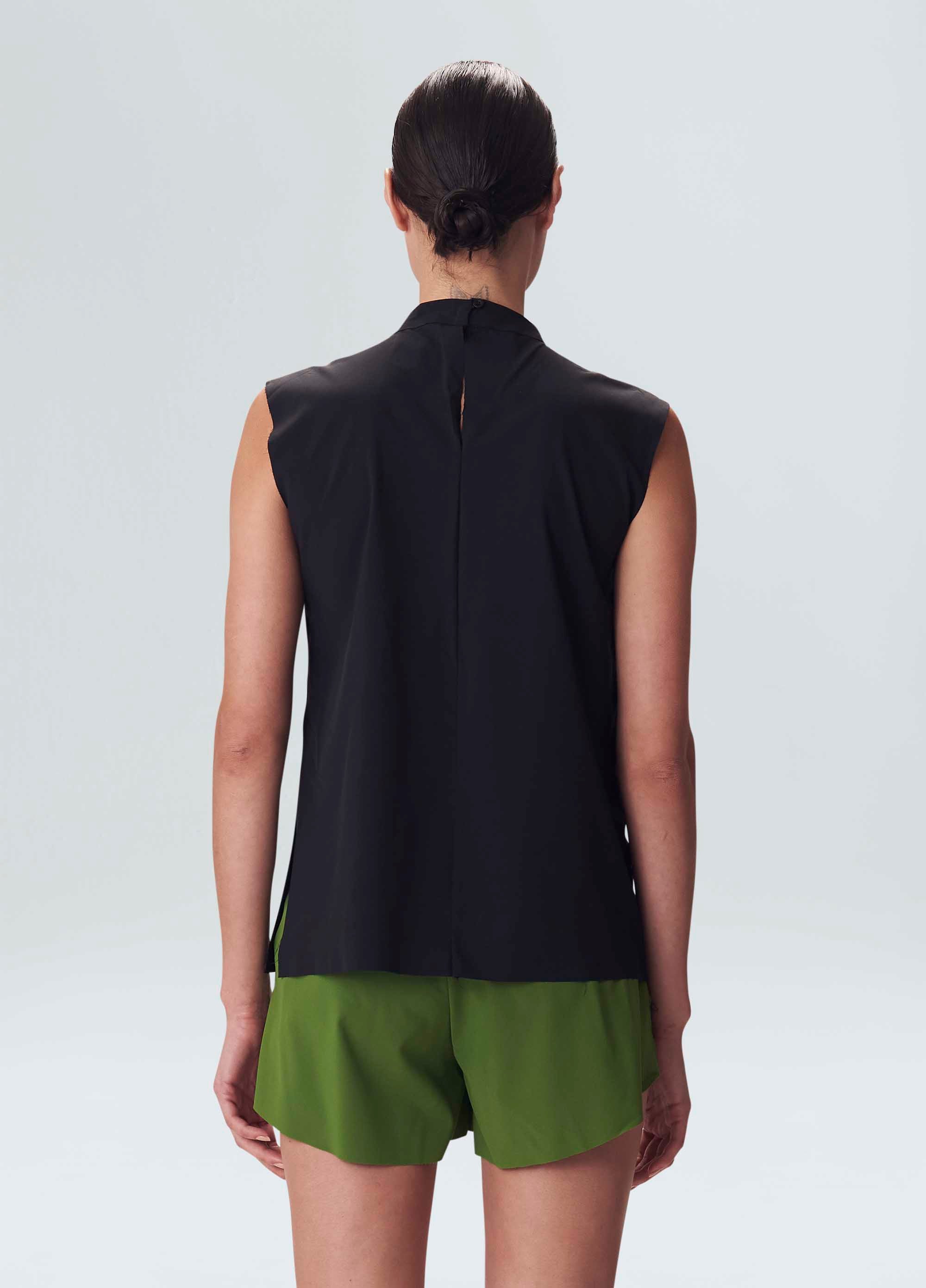 BLUSA SUPERLIGHT GOLA PRETO