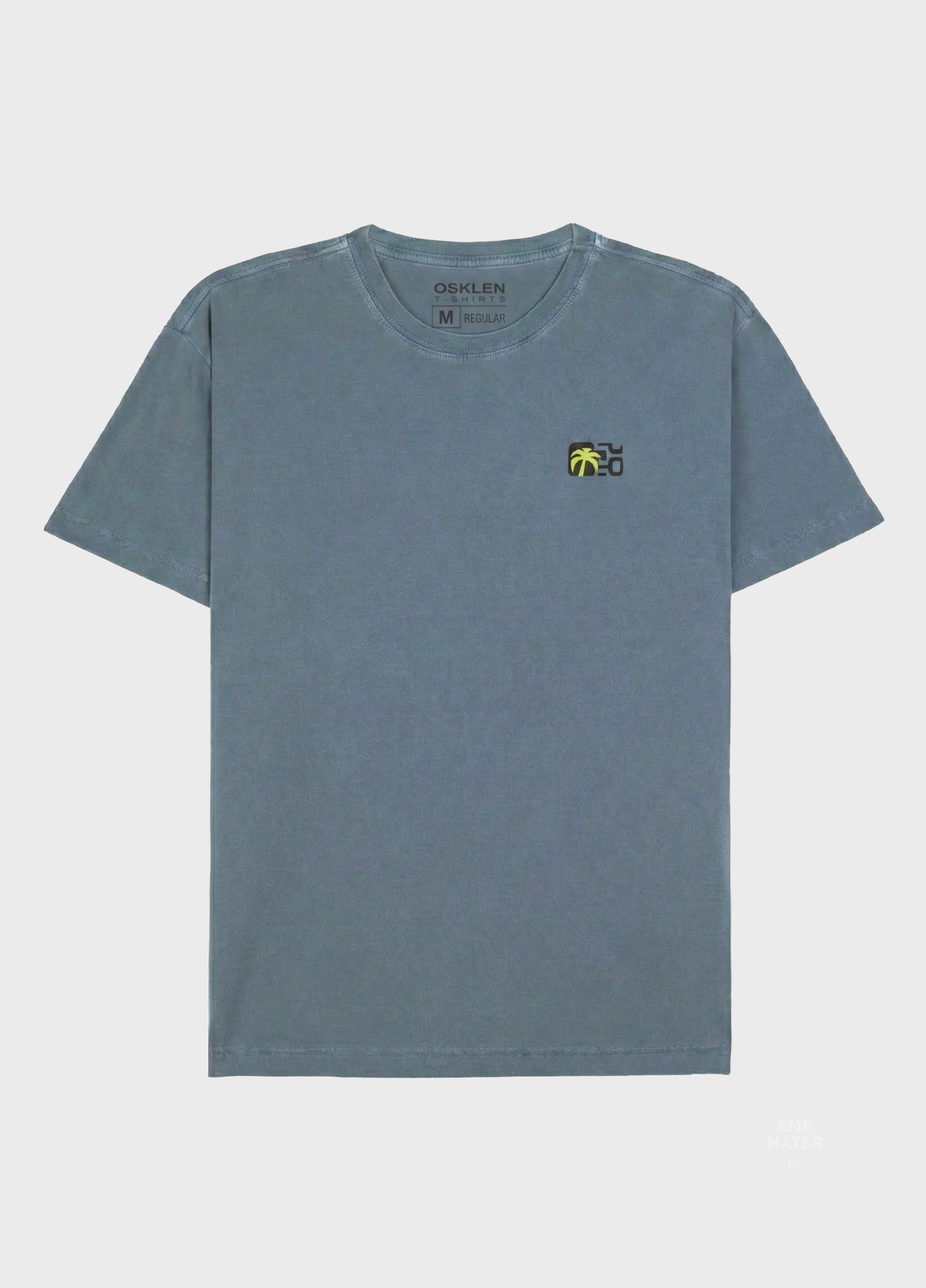 T-SHIRT STONE SEASIDE VIEW MC