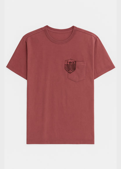 T-SHIRT BOLSO BRASÃO