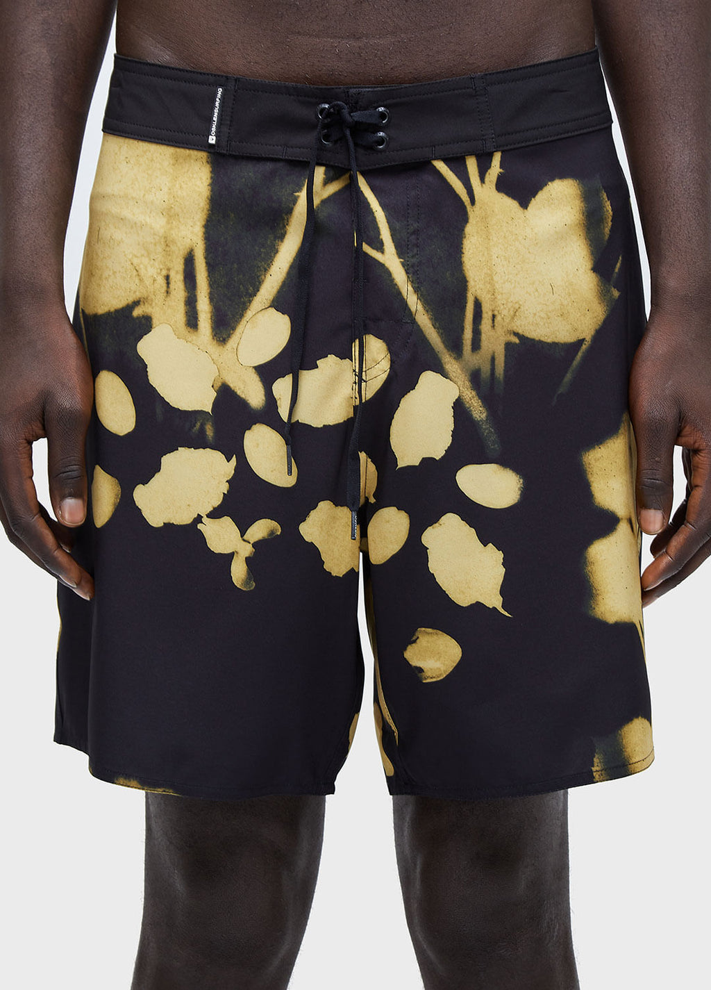 BERMUDA SURF ROSE GEMA PRETO/AMARELO