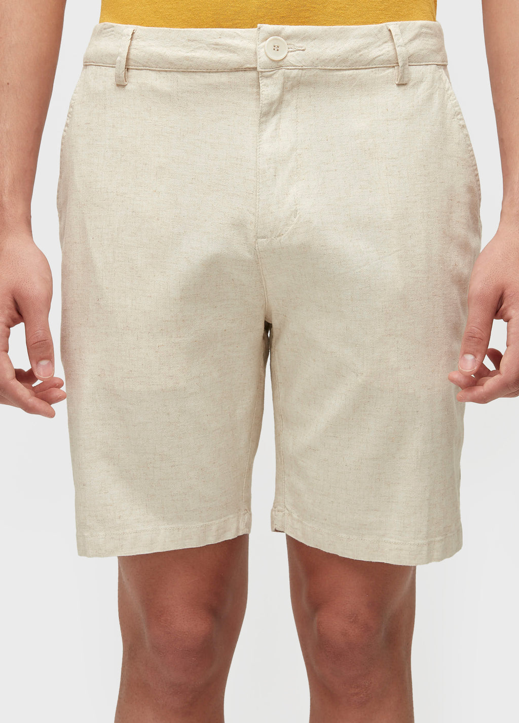 BERMUDA ALFAIATARIA BASIC LINEN