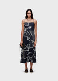 VESTIDO ALÇAS KNOT BLUE