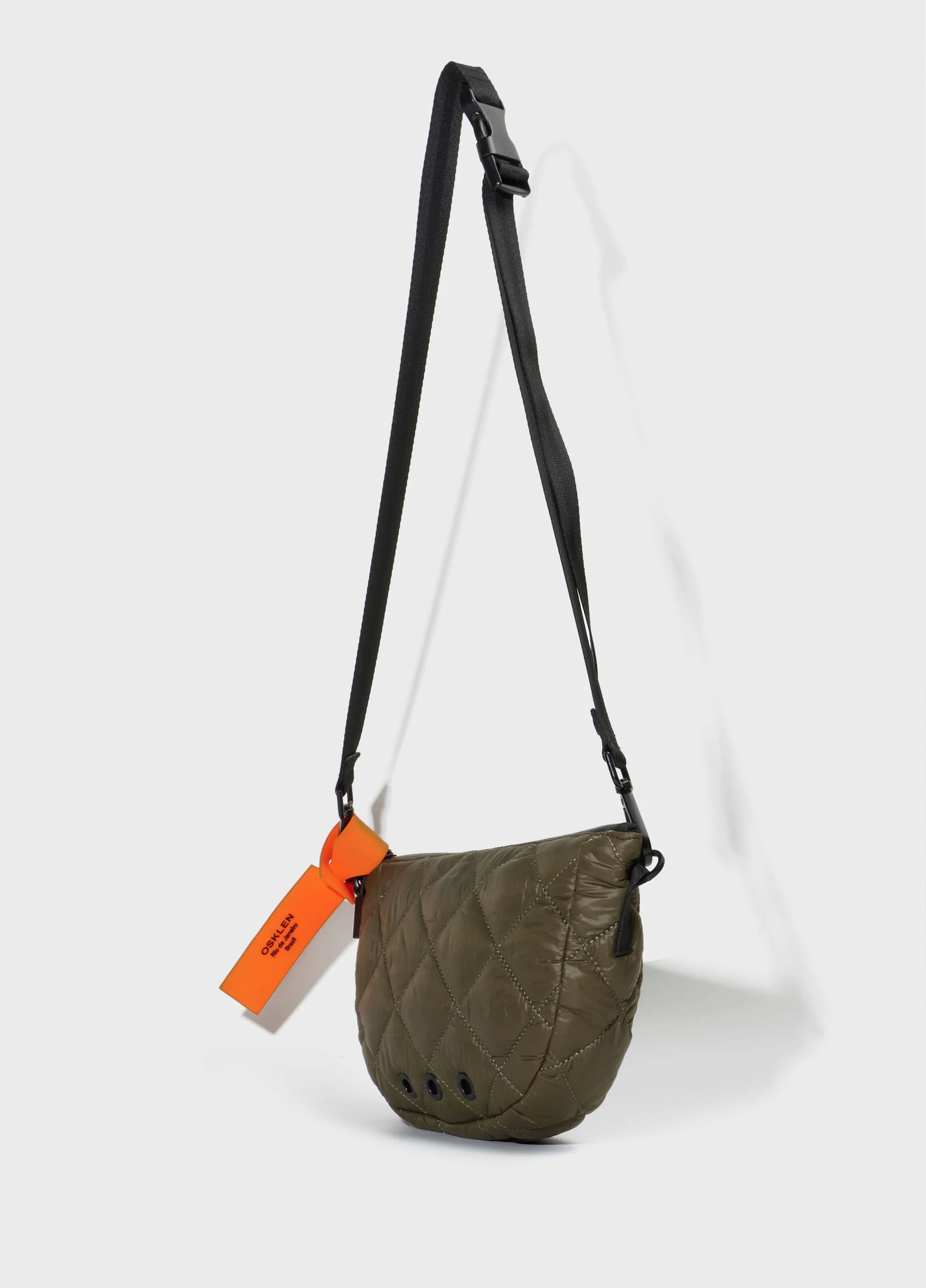 BOLSA MINI ANDIROBA NYLON MATELASSE