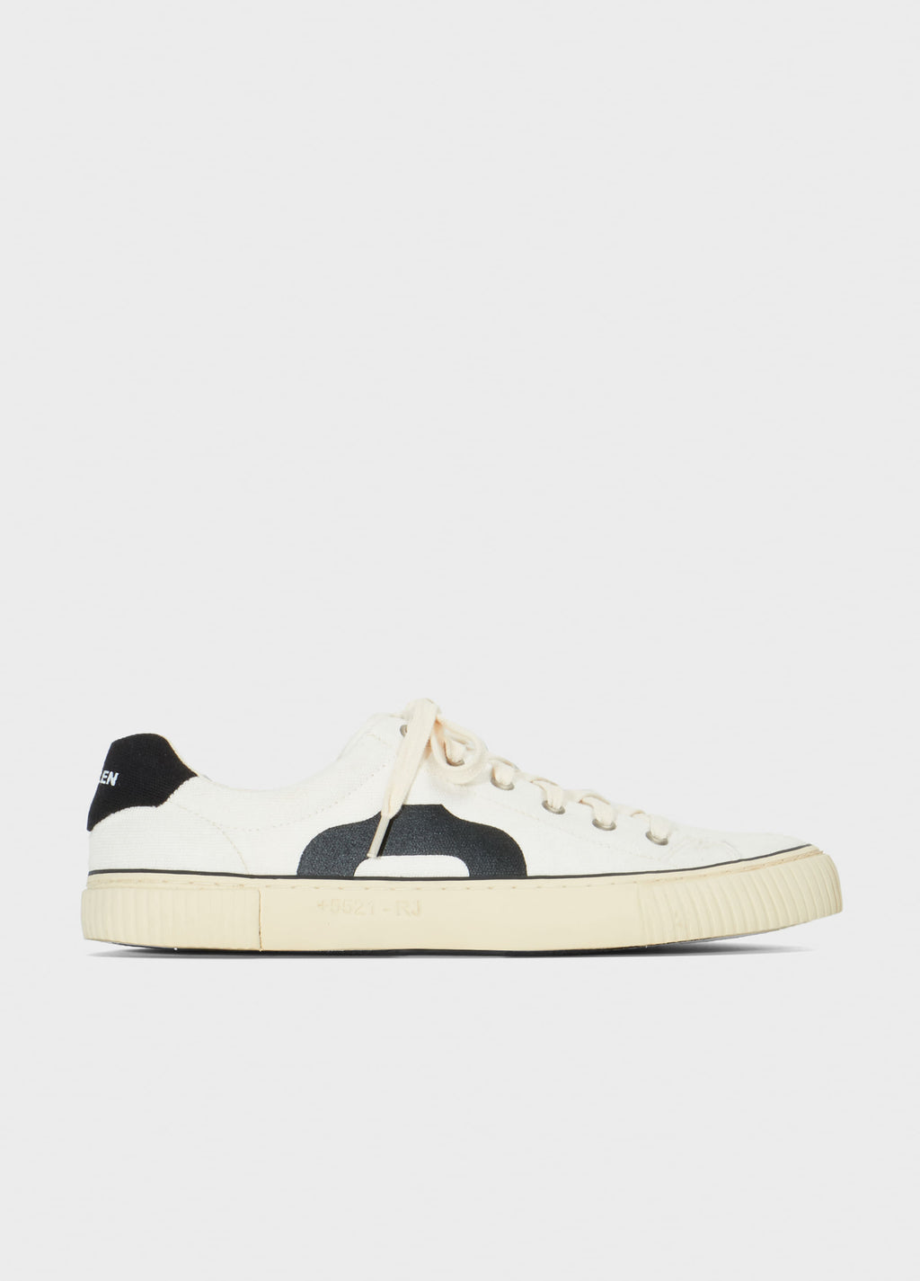 TÊNIS LONA +5521 M OFF-WHITE/PRETO