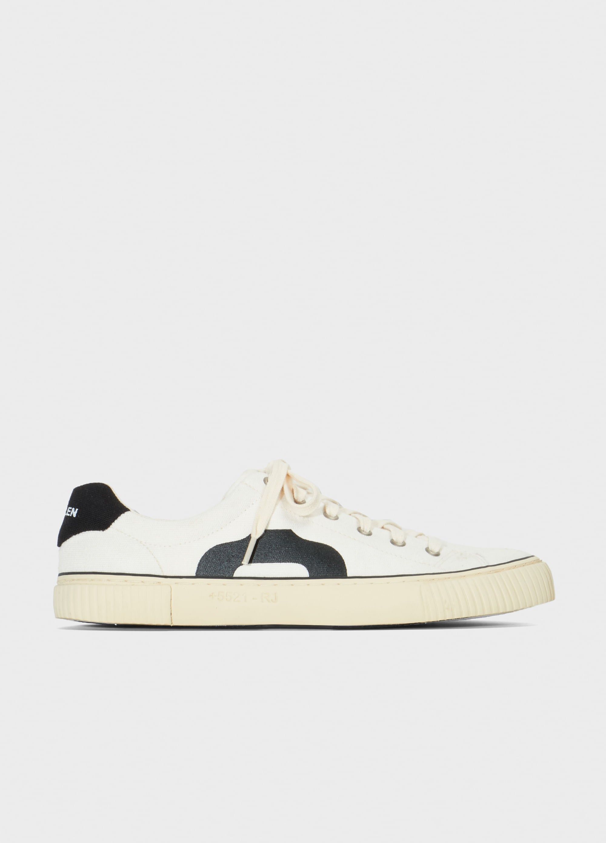 TÊNIS LONA +5521 M OFF-WHITE/PRETO