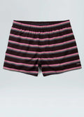 BEACH SHORT NEON STRIPES