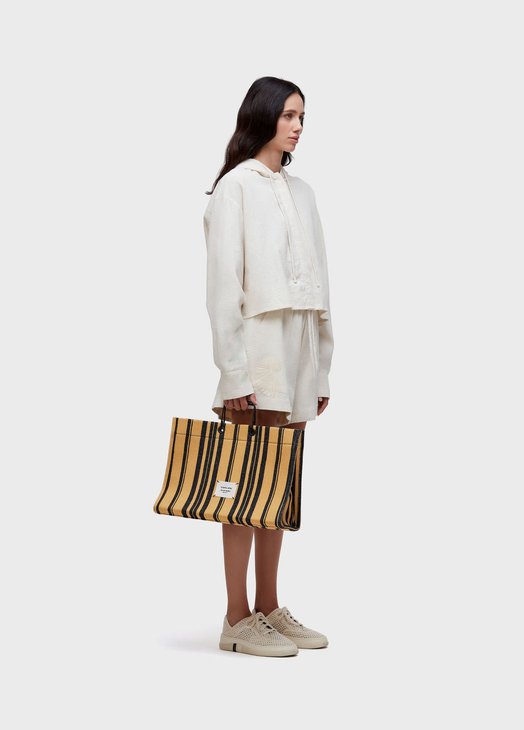 CAMISA BORDADO CONCHA OFF-WHITE