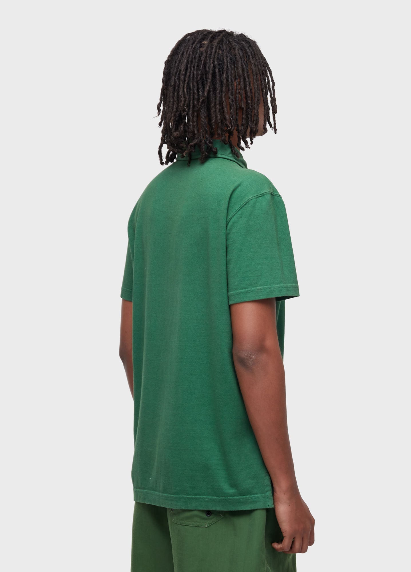 CAMISA POLO STONE MC COLORS VERDE MATA