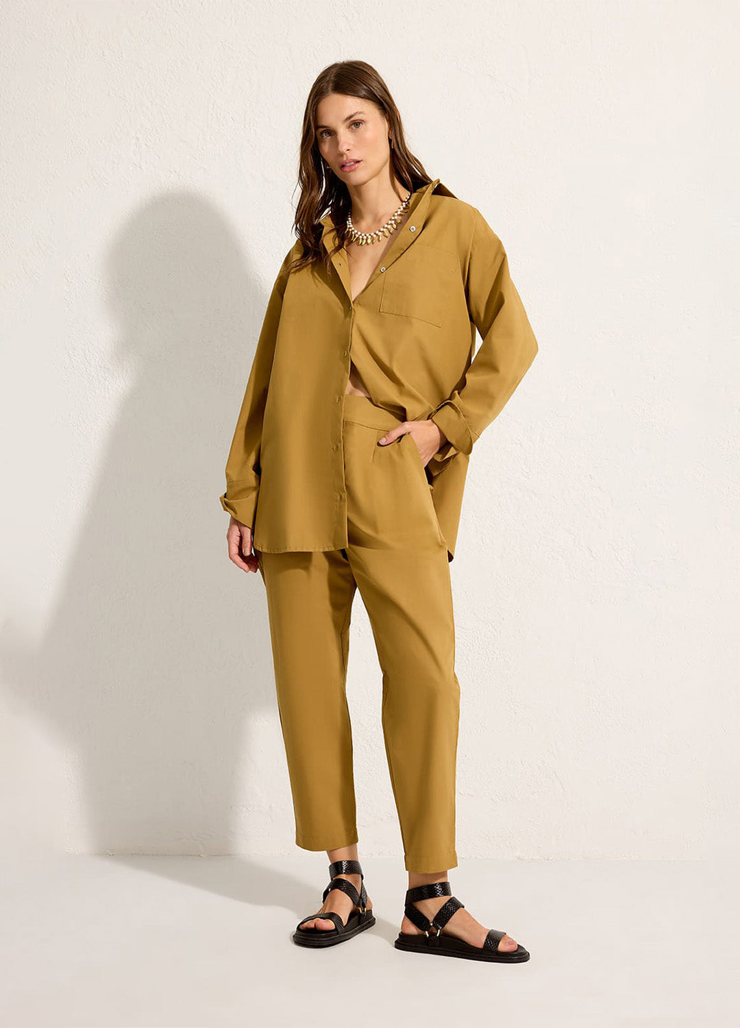 CALÇA ALFAIATARIA CÓS LARGO