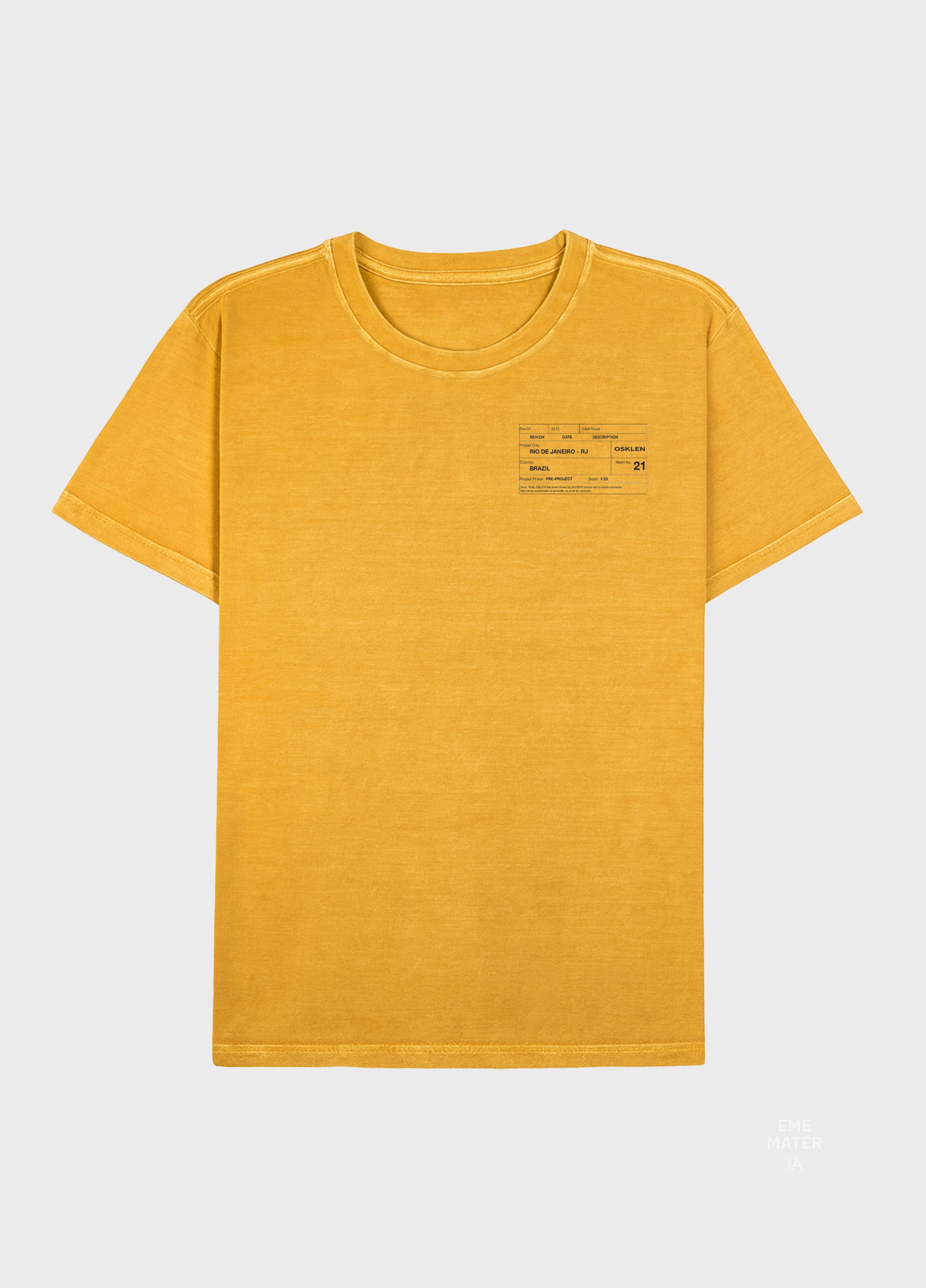 T-SHIRT STONE CARIMBO MC