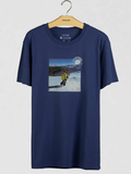 T-SHIRT VINTAGE WALKING IN THE SNOW