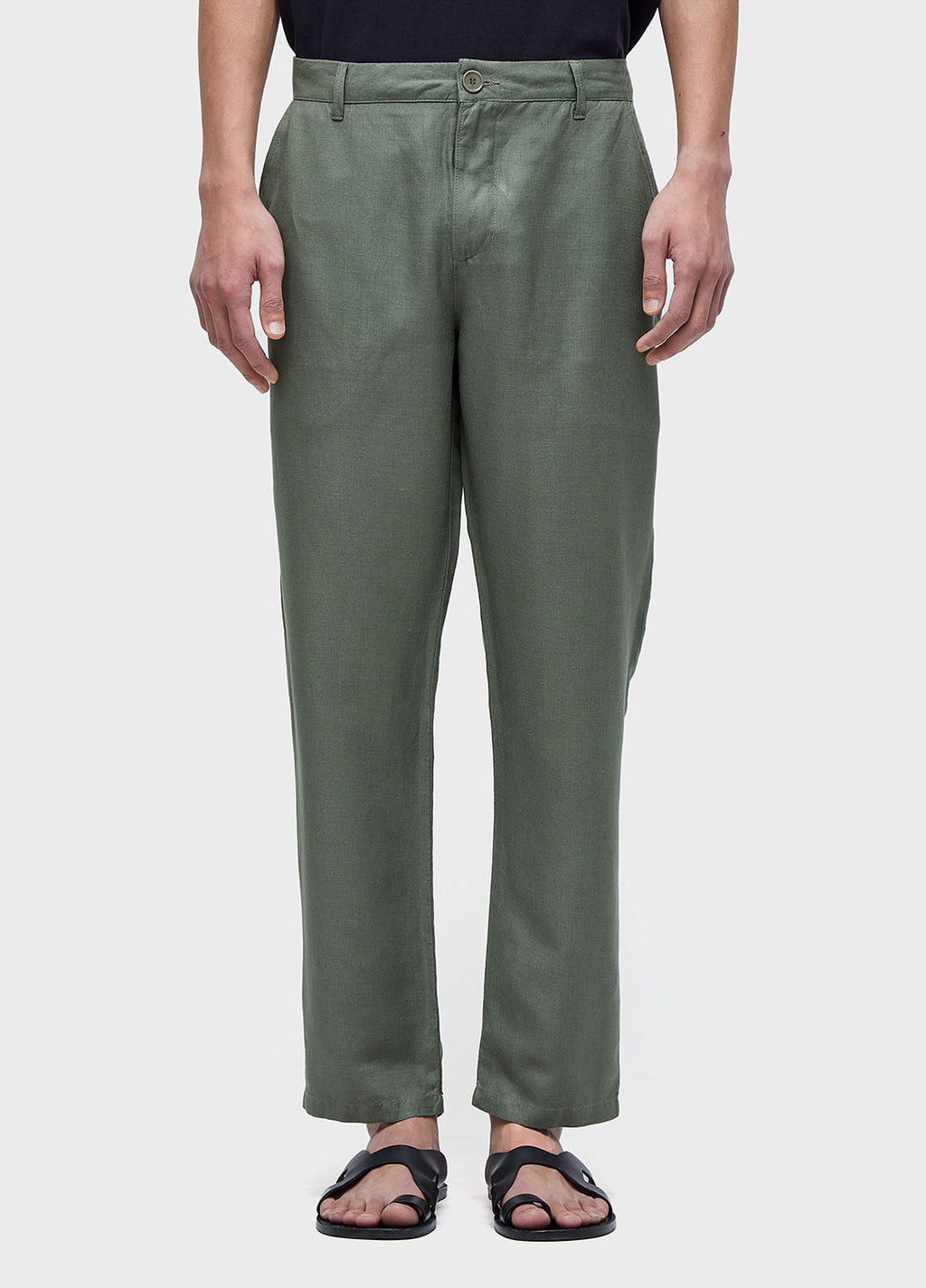 CALCA ALFAIATARIA FLUID LINEN