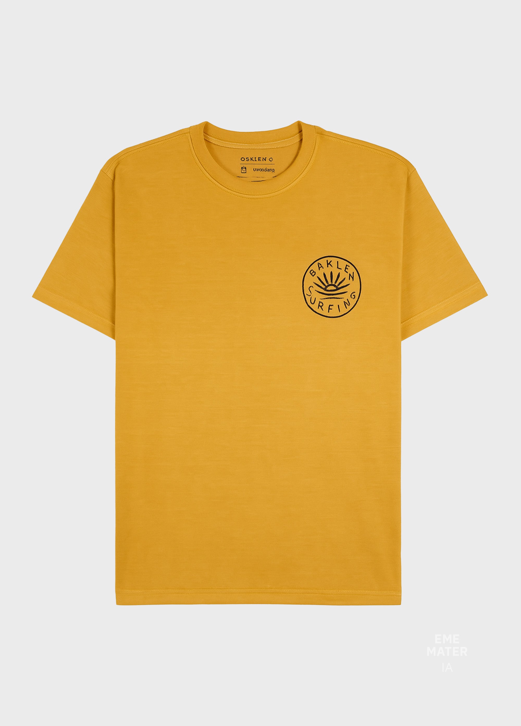 BIG SHIRT SURNG NAIVE MC AMARELO SUNSET