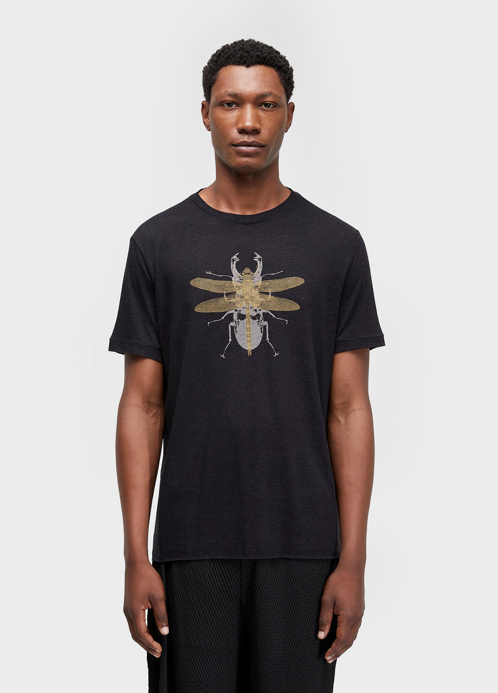 T-SHIRT LIGHT LINEN BUGS MC