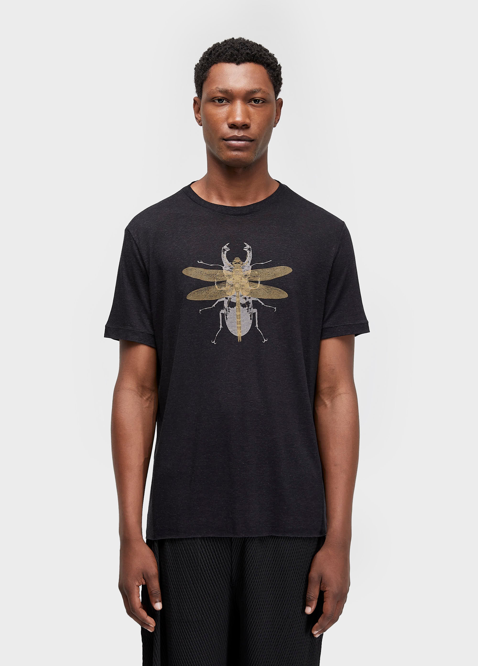 T-SHIRT LIGHT LINEN BUGS MC