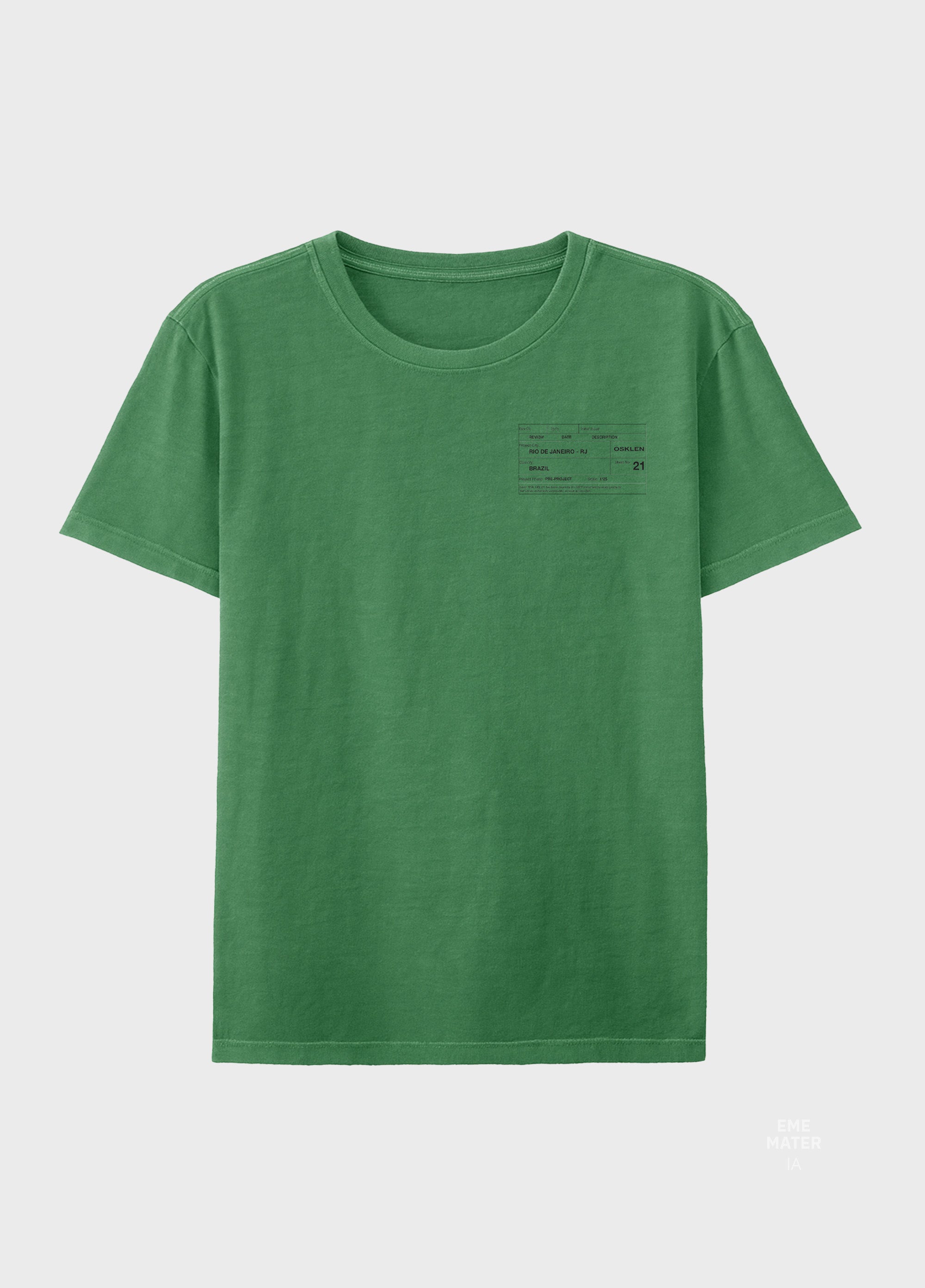 T-SHIRT STONE CARIMBO MC