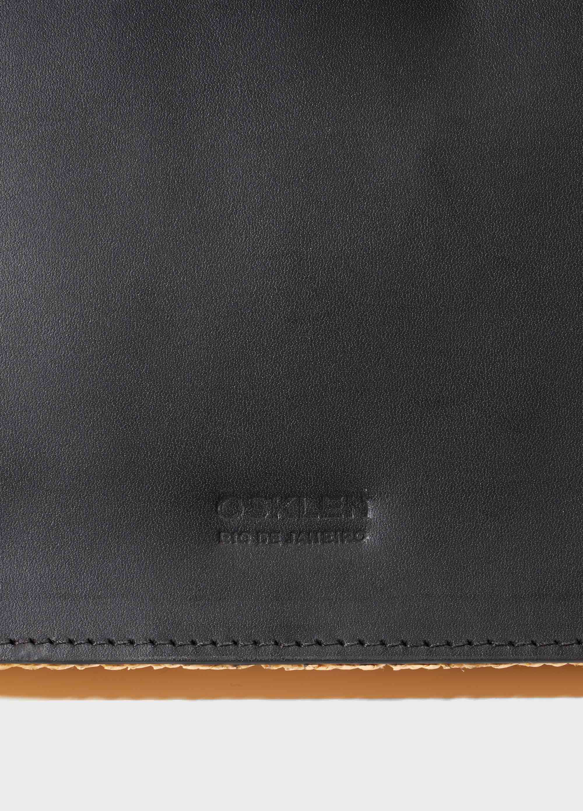 BOLSA POCHETE RAFIA