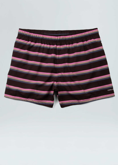 BEACH SHORT NEON STRIPES