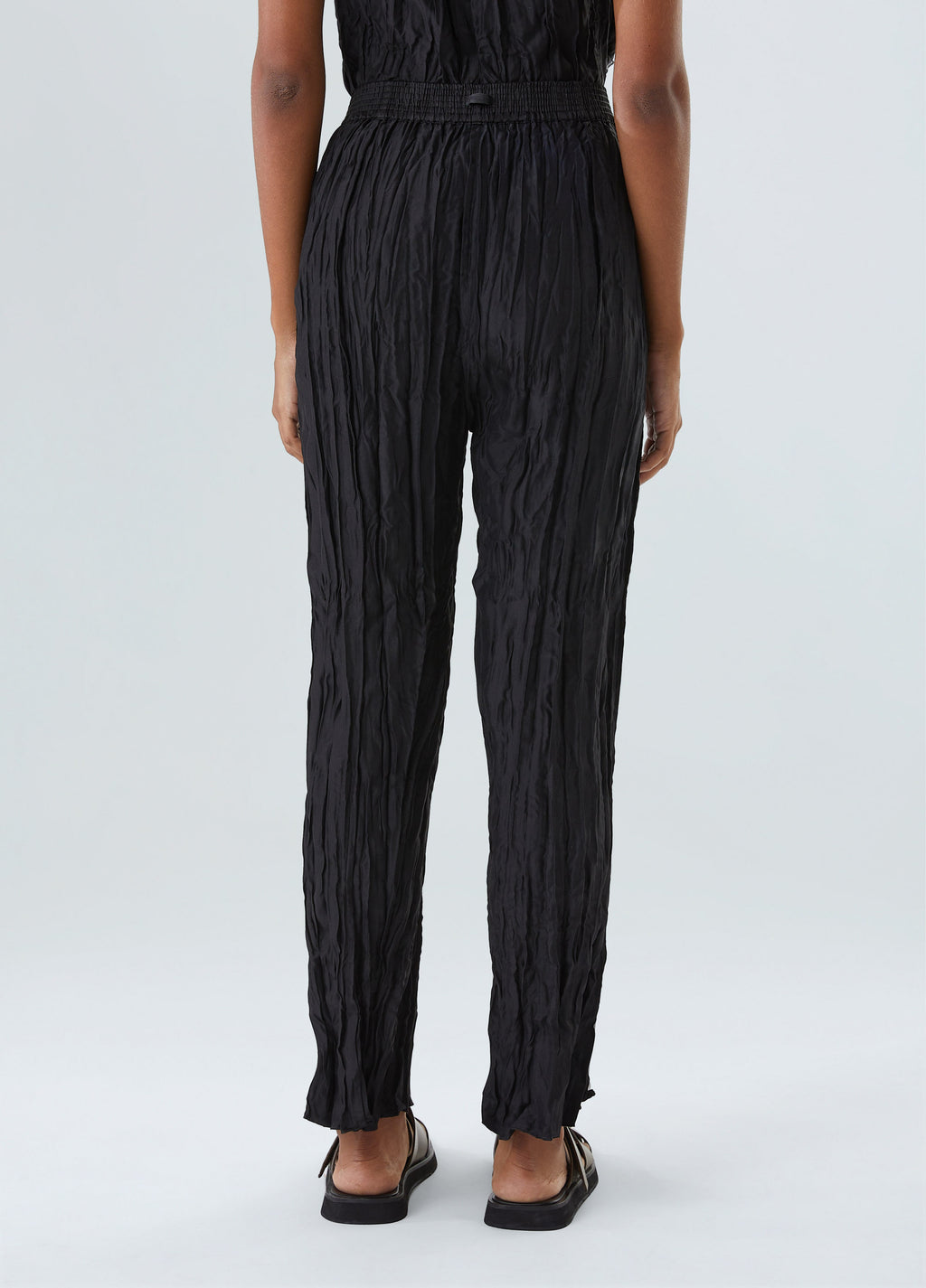 CALÇA WRINKLED SATIN