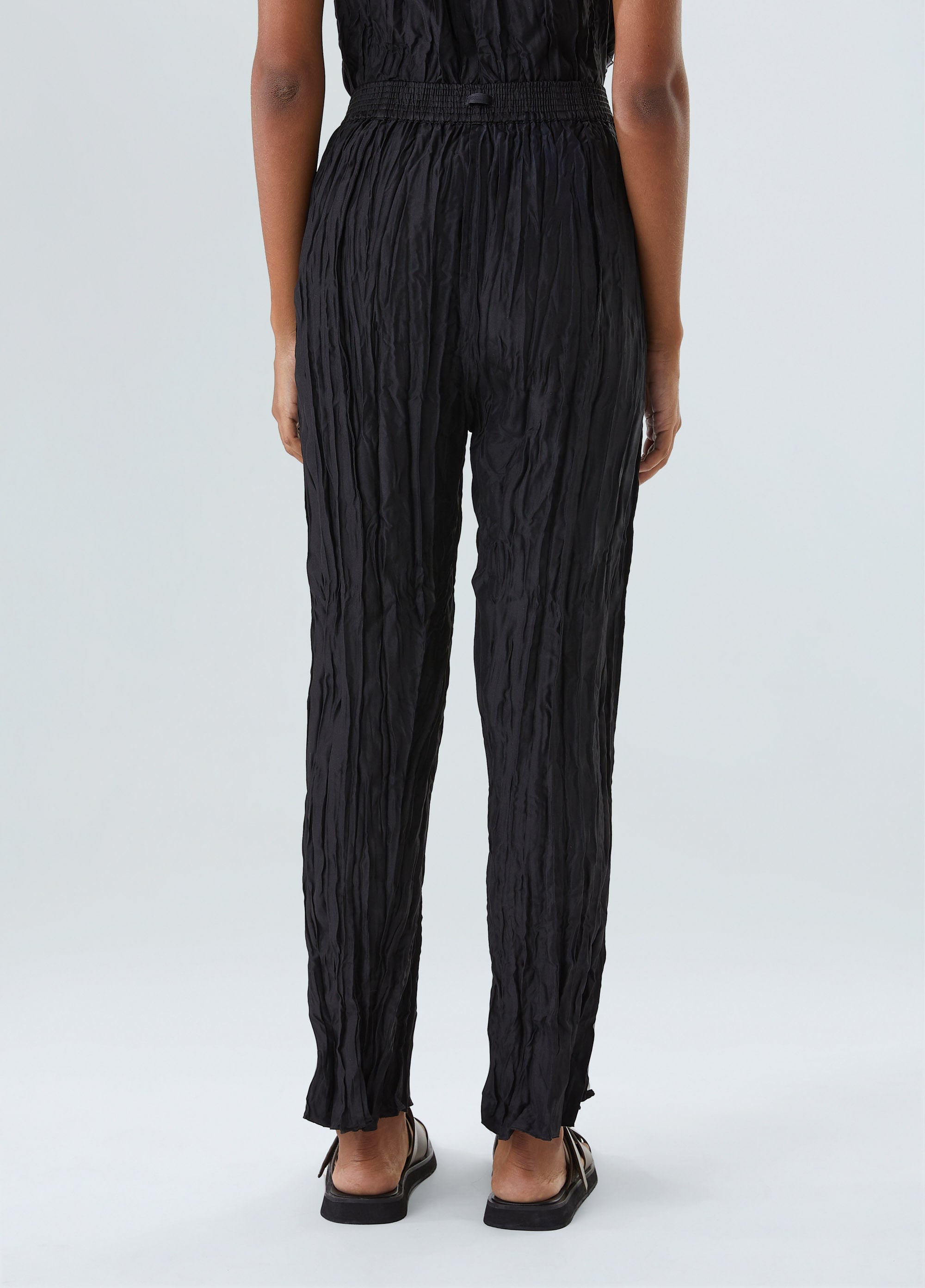 CALÇA WRINKLED SATIN