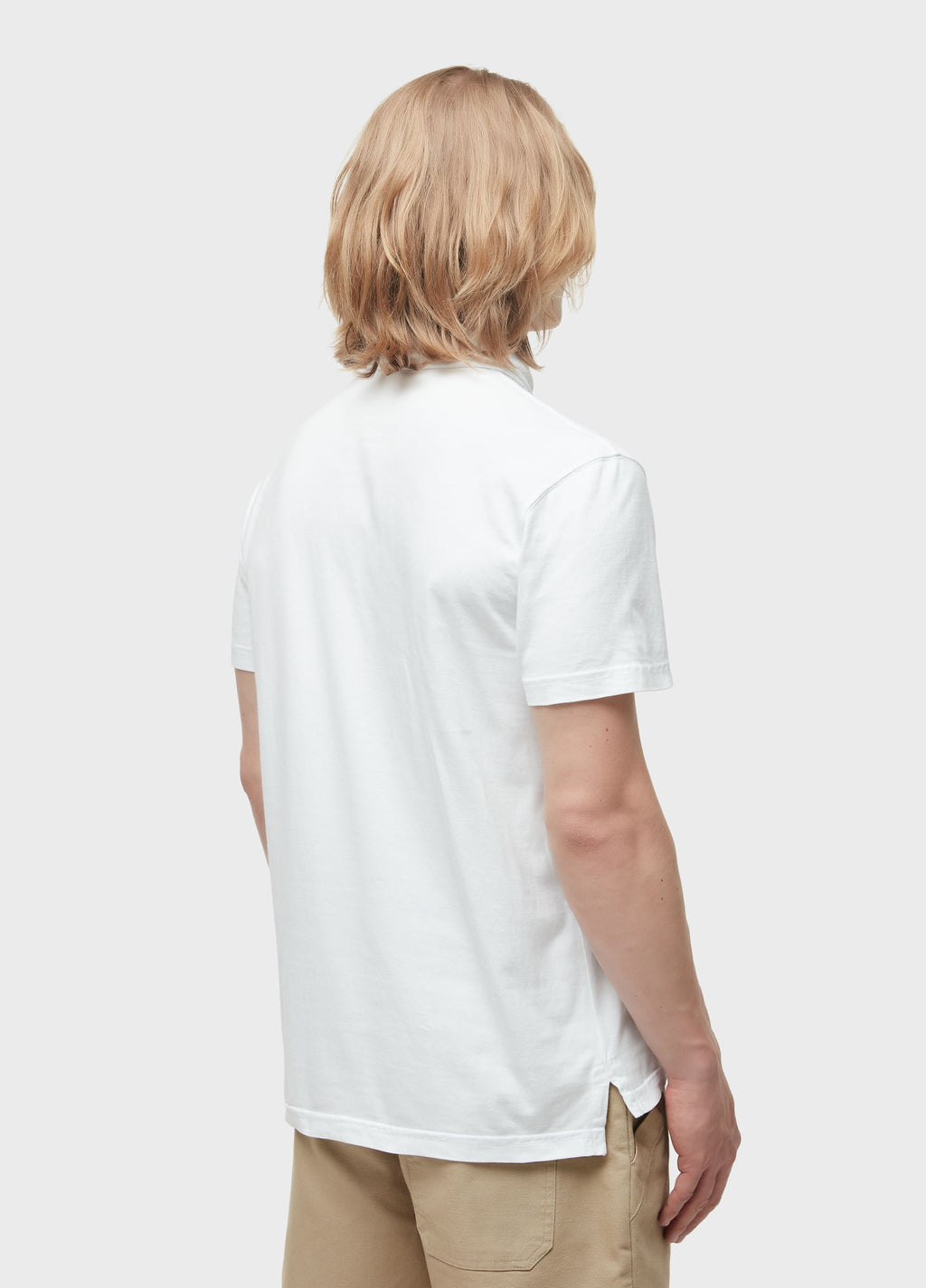 CAMISA POLO STONE MC COLORS BRANCO