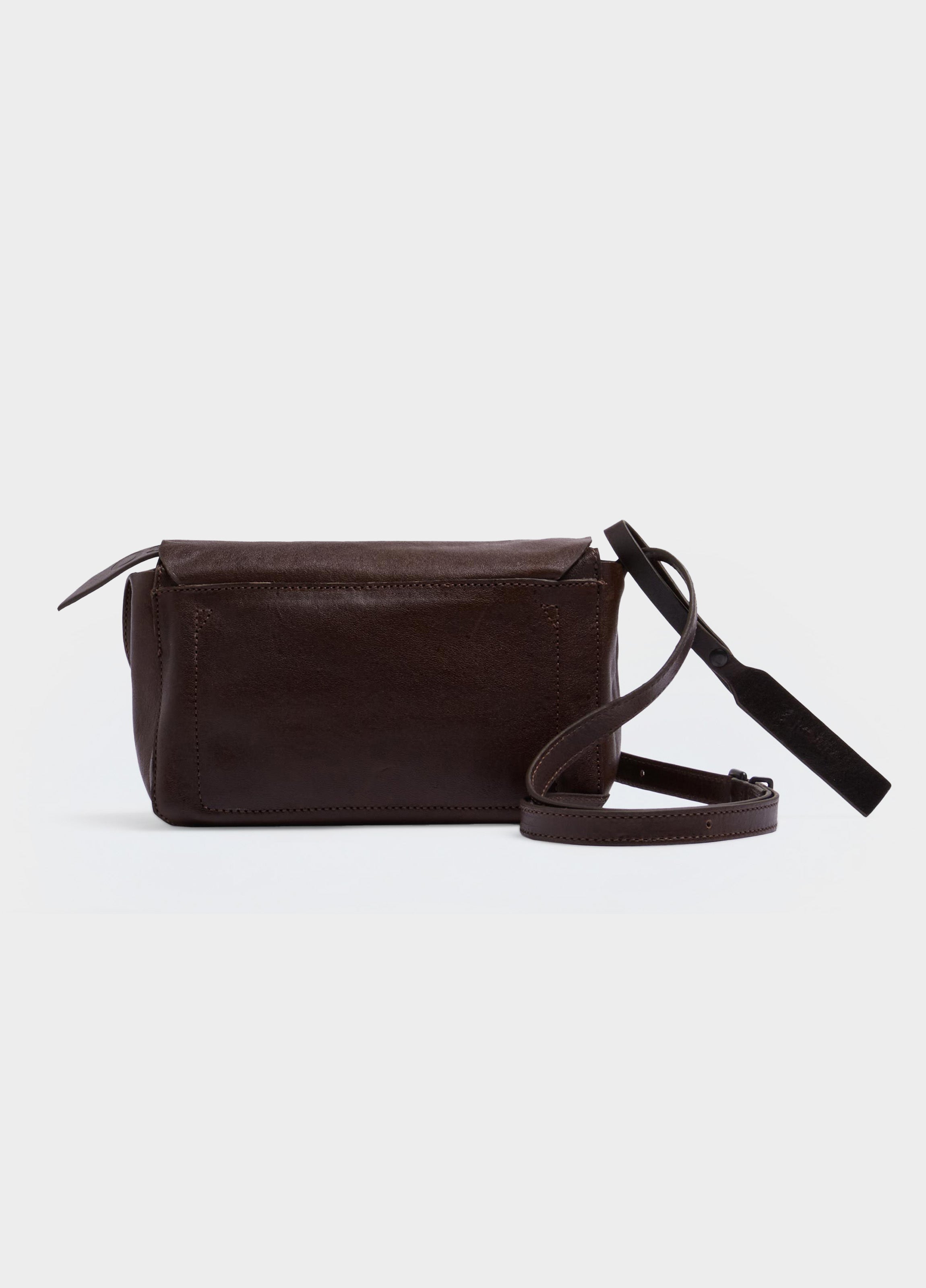 MINI LEATHER CROSSBODY E-BASICS BAG