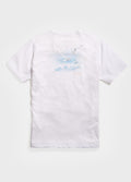 T-SHIRT AQUARELA GAIVOTAS BRANCO