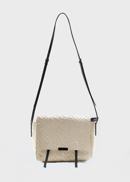 PIRARUCU FLAP SHOULDER BAG