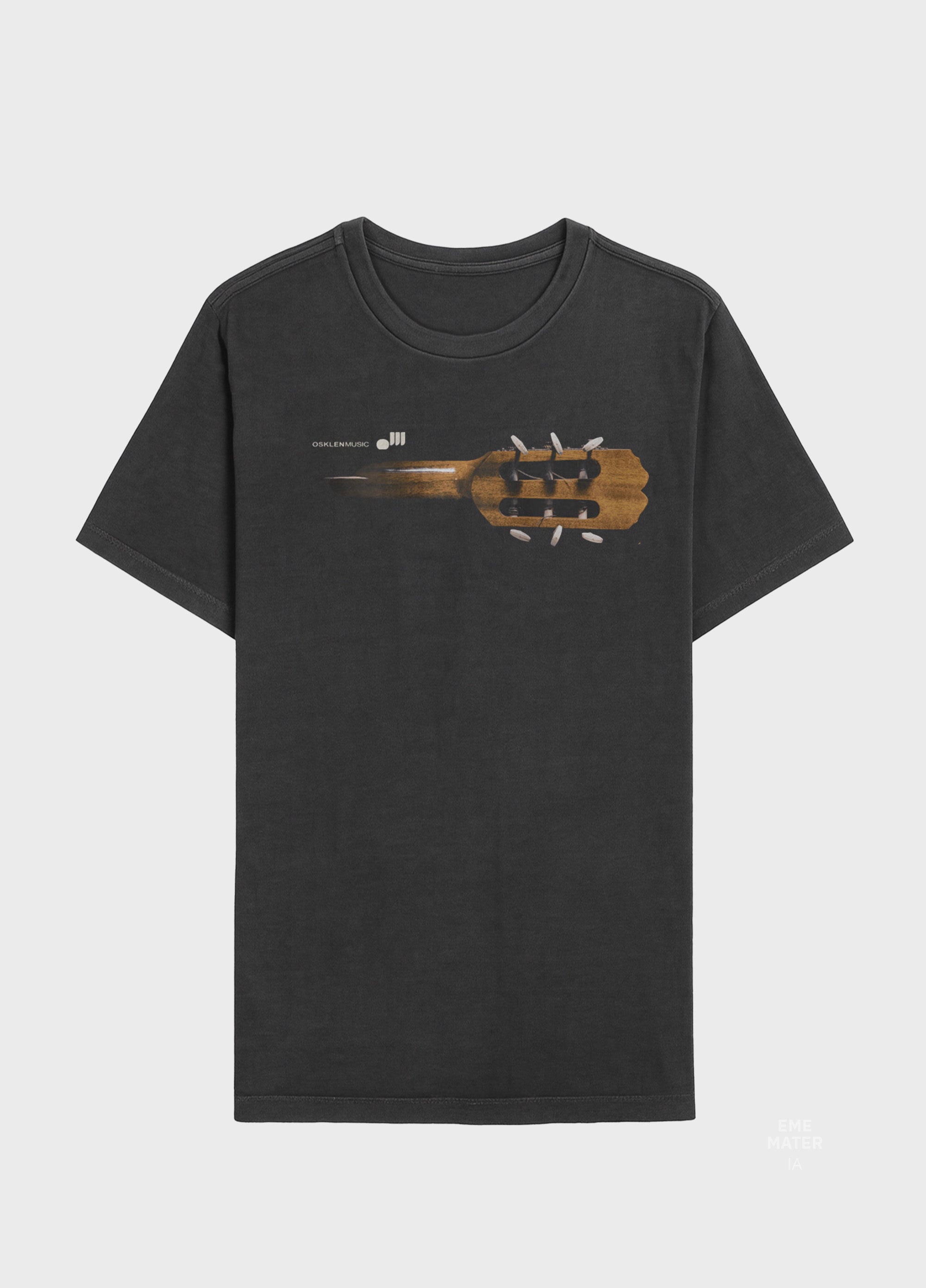 T-SHIRT SLIM VINTAGE ACOUSTIC GUITAR MC