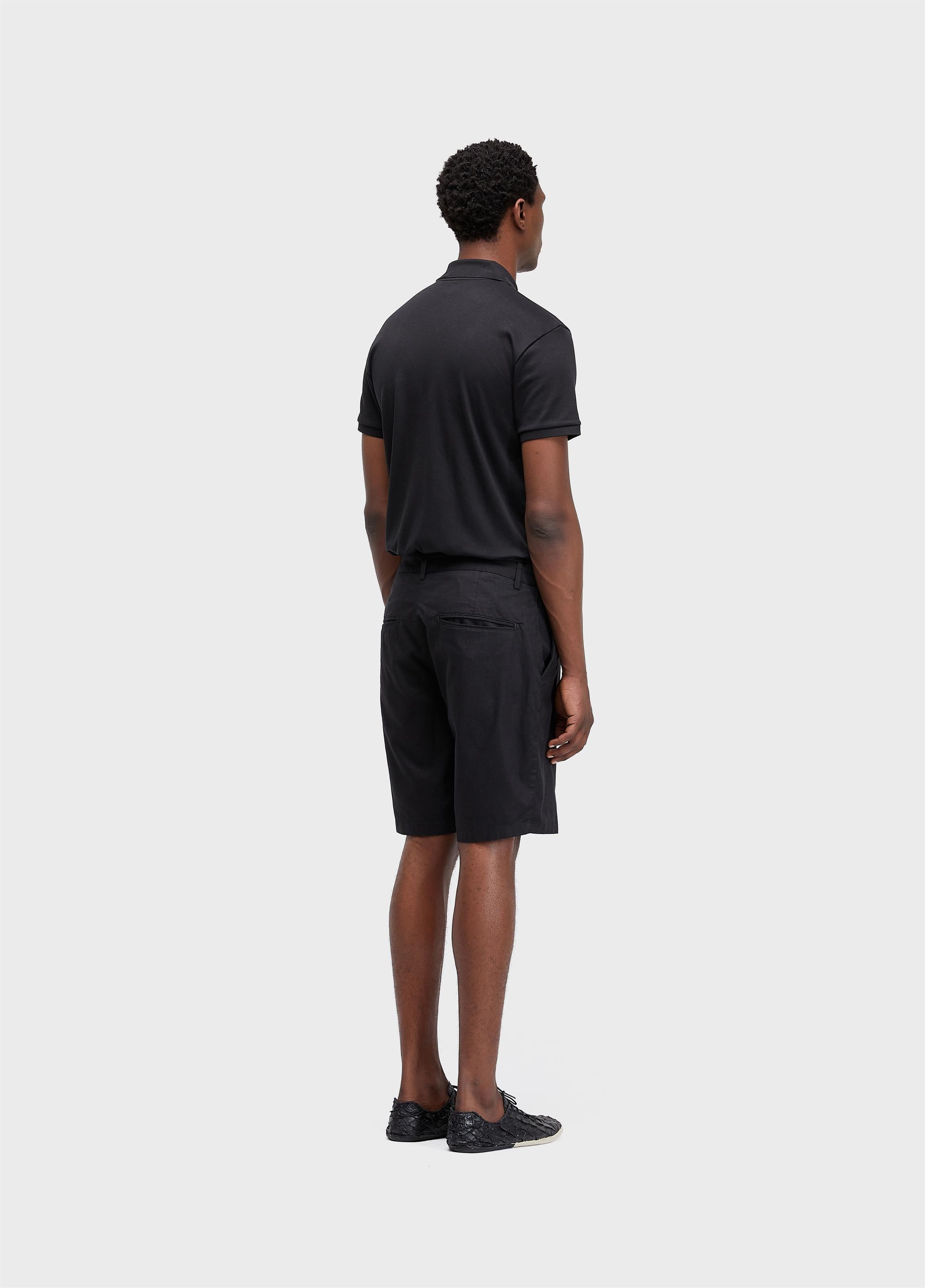 BERMUDA ALFAIATARIA BASIC LINEN